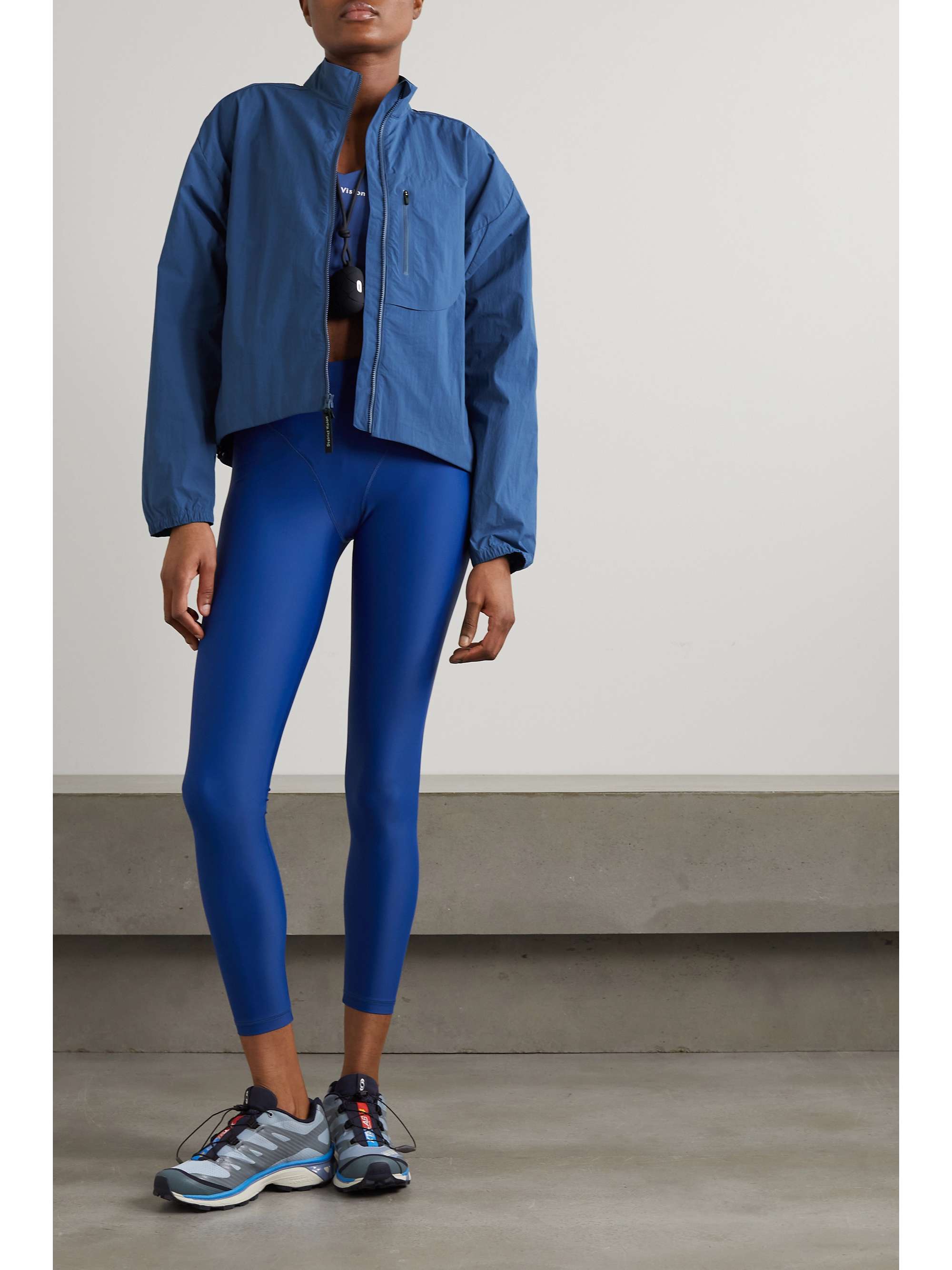 DISTRICT VISION Kendra printed recycled shell jacket