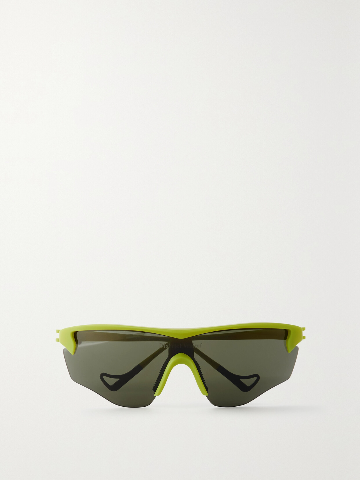 District Vision - Junya Racer D-frame Acetate Sunglasses - Green