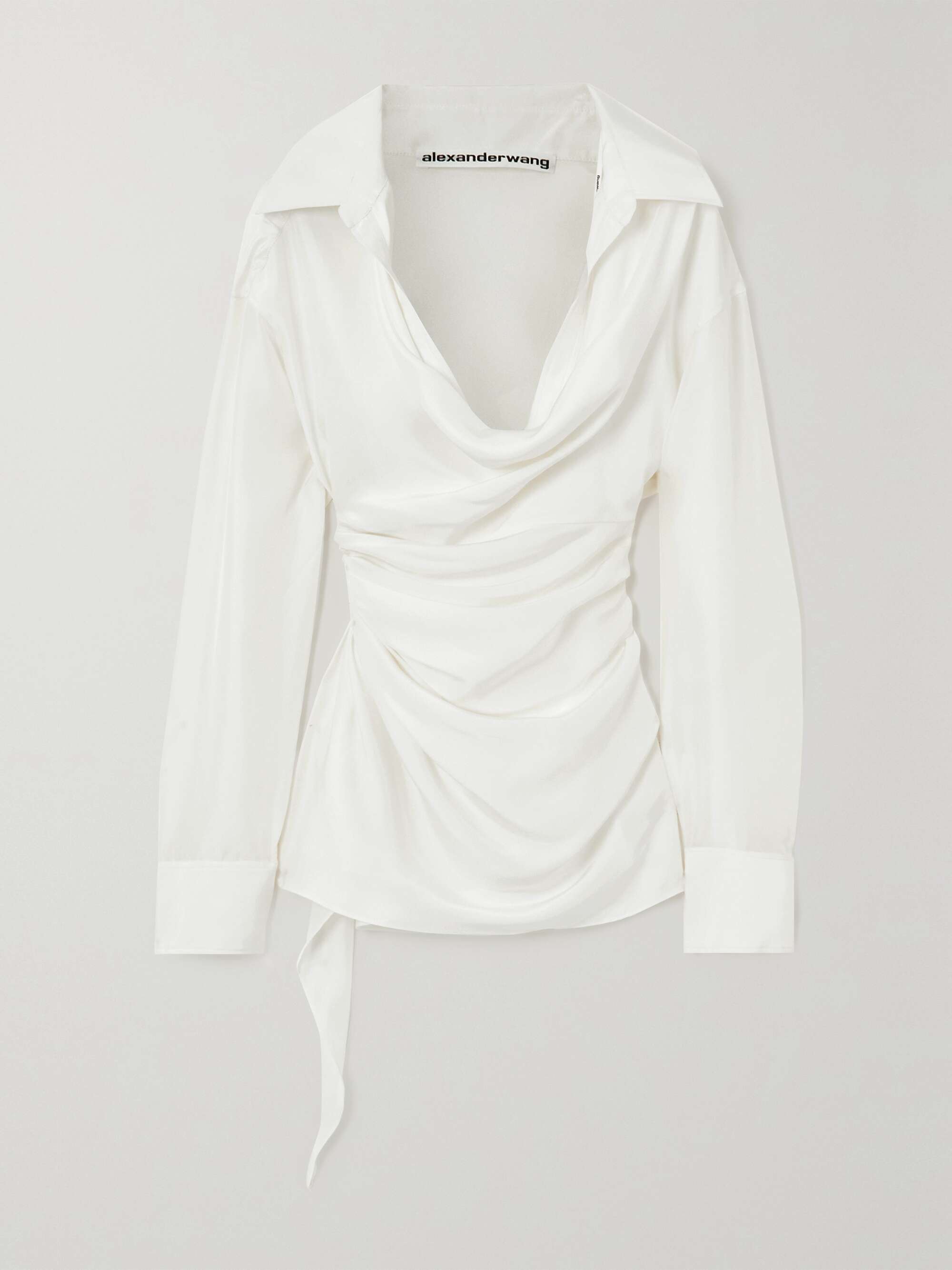 alexander wang silk top