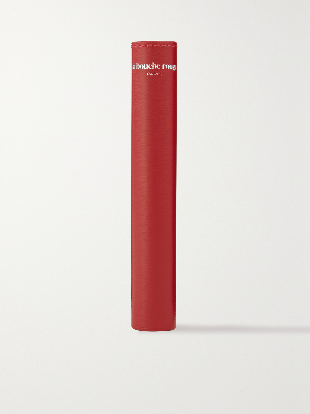 La Bouche Rouge - Refillable Leather Mascara Sleeve - Red