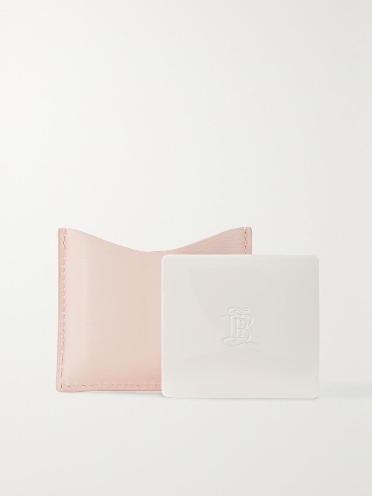 La Bouche Rouge - Refillable Compact And Leather Case - Pink