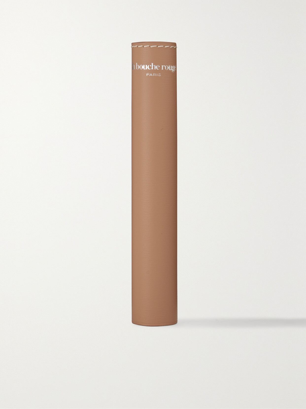 La Bouche Rouge - Refillable Leather Mascara Sleeve - Brown