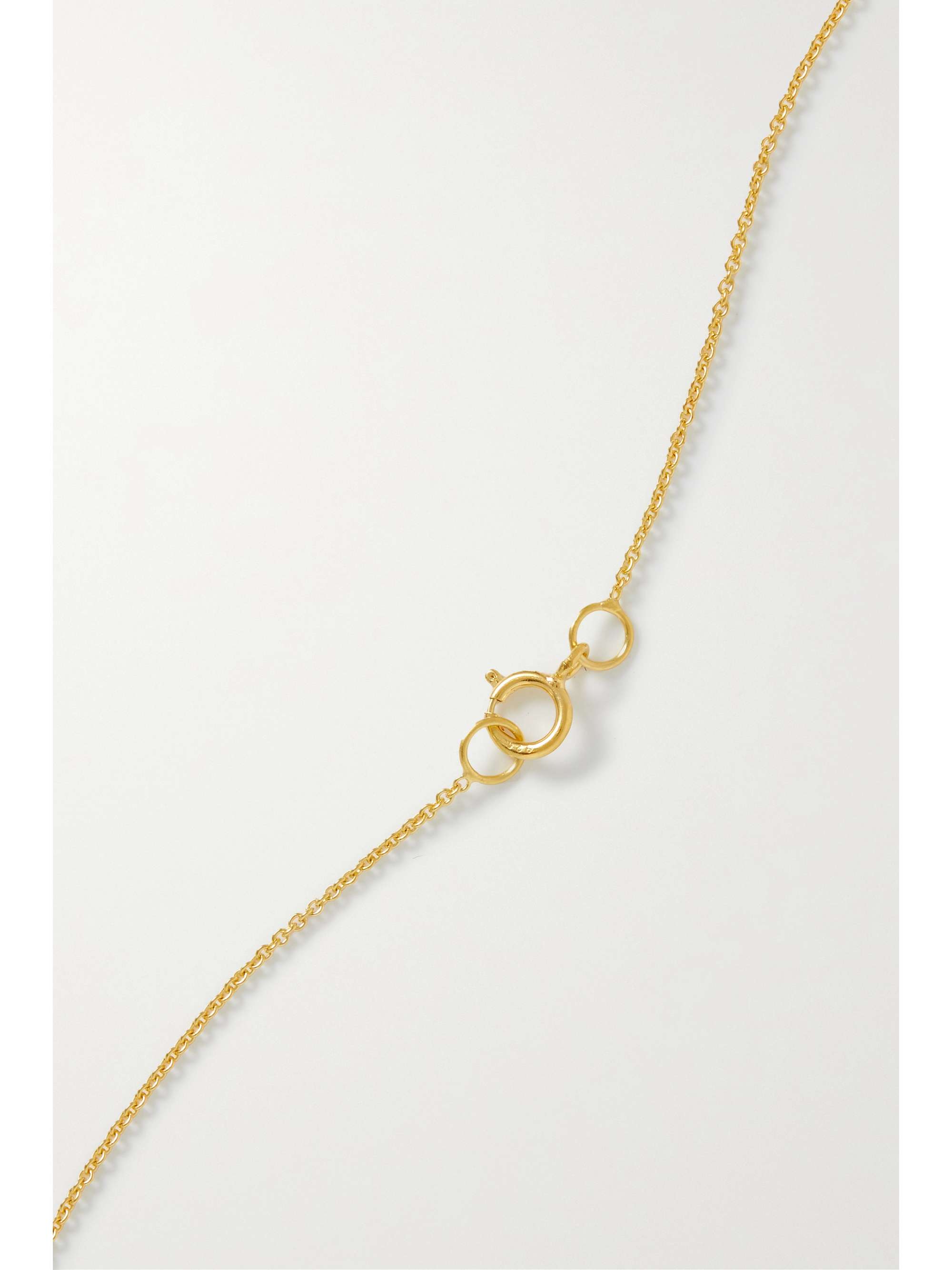 KHAITE + Elhanati vergoldete Kette mit Spinell