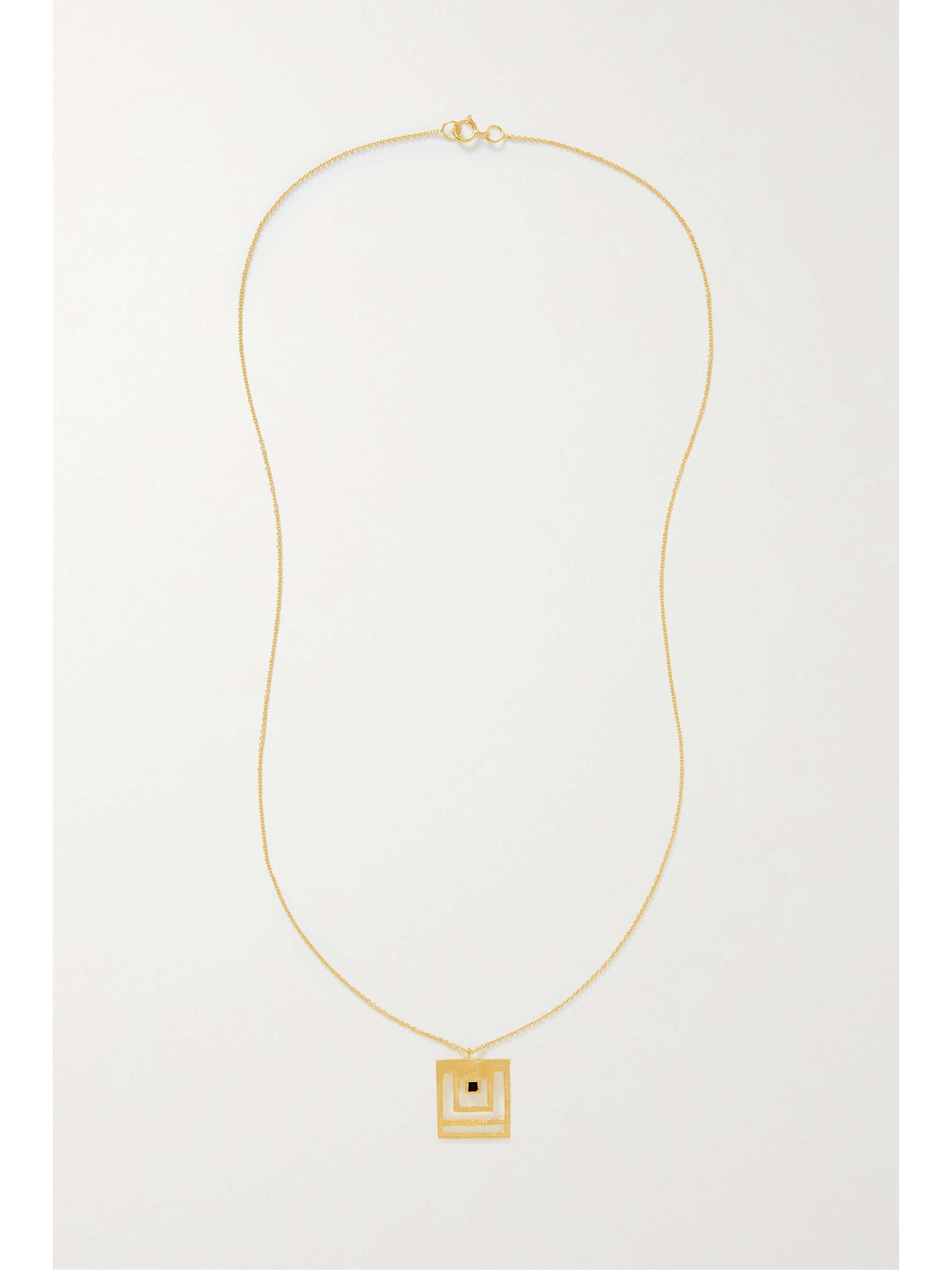 KHAITE + Elhanati vergoldete Kette mit Spinell