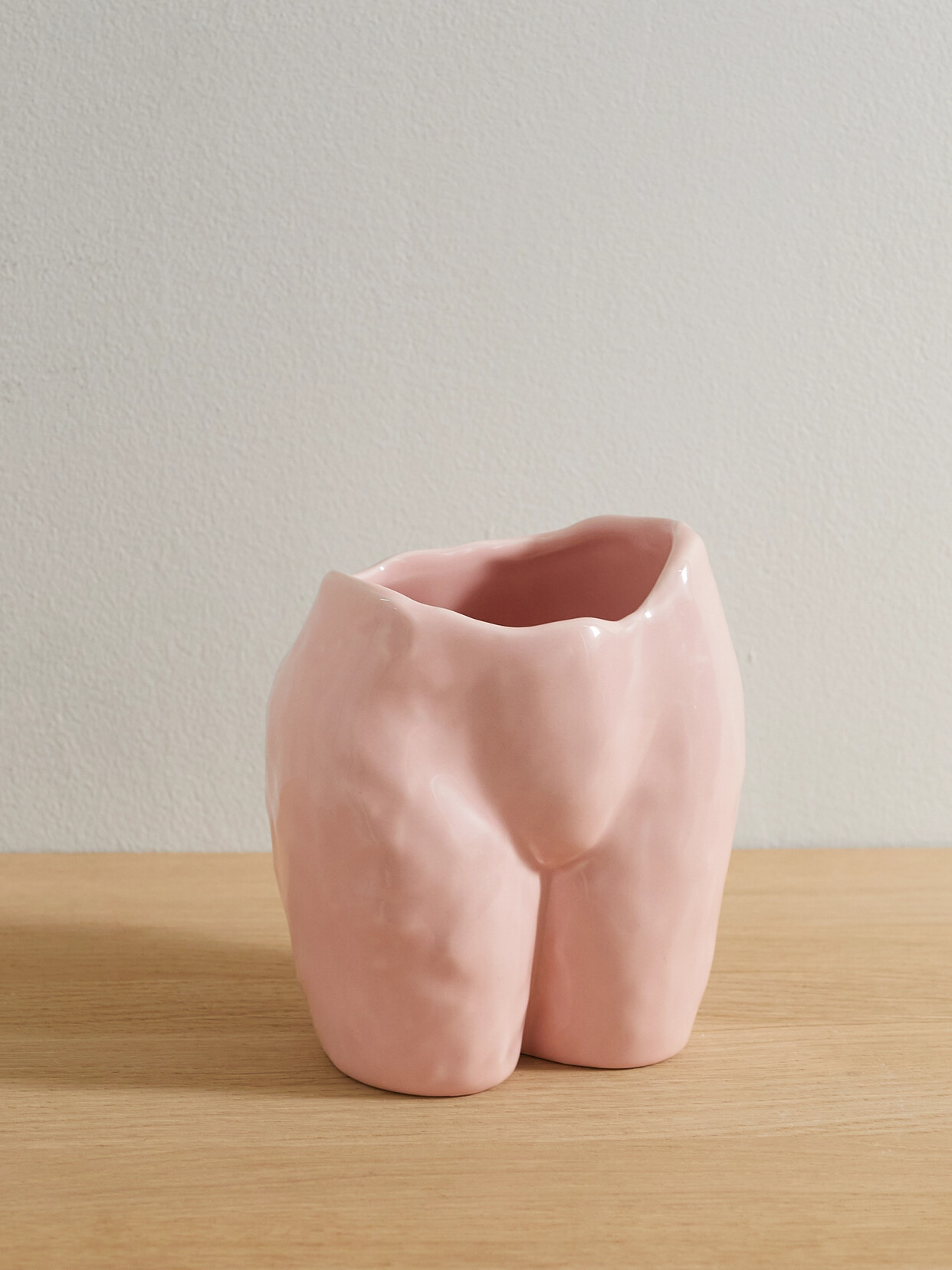 Anissa Kermiche - Popotin Ceramic Pot - Pink