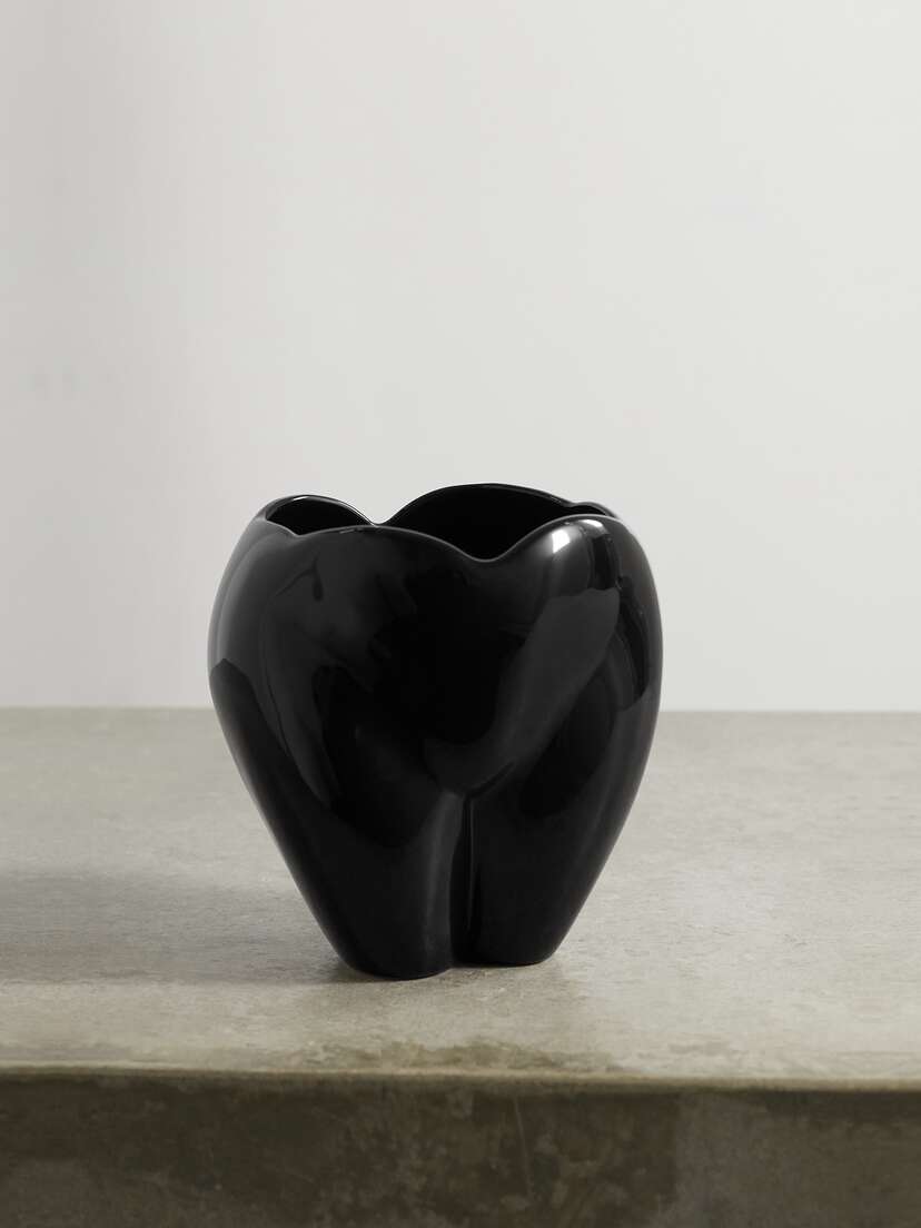 Anissa Kermiche Bottom Of My Heart Glazed Ceramic Vase