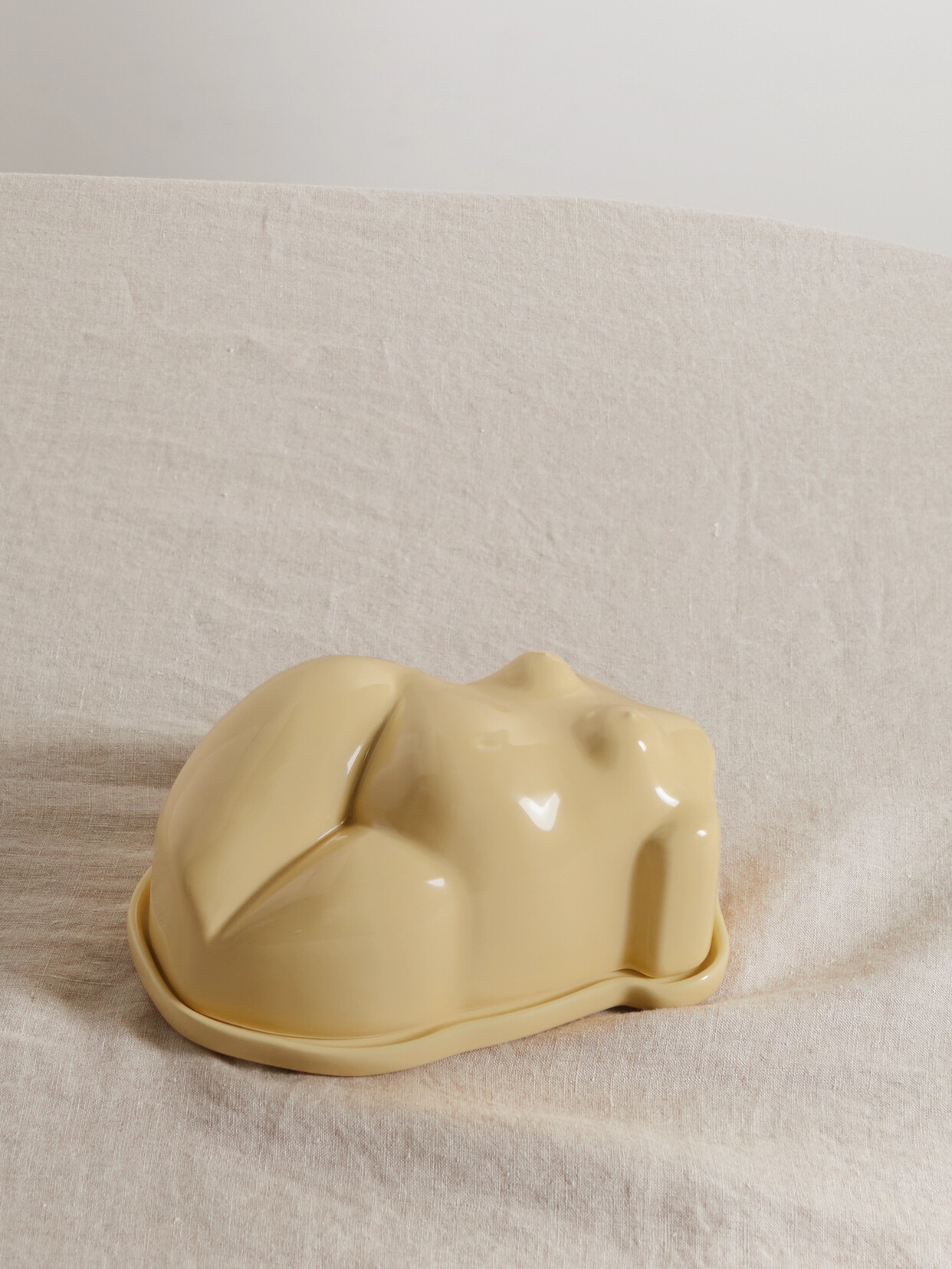 Anissa Kermiche - Buttero Ceramic Dish - Yellow