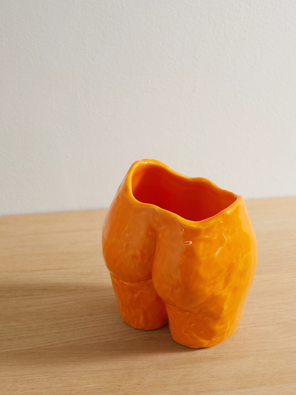 Anissa Kermiche - Popotin Ceramic Pot - Orange