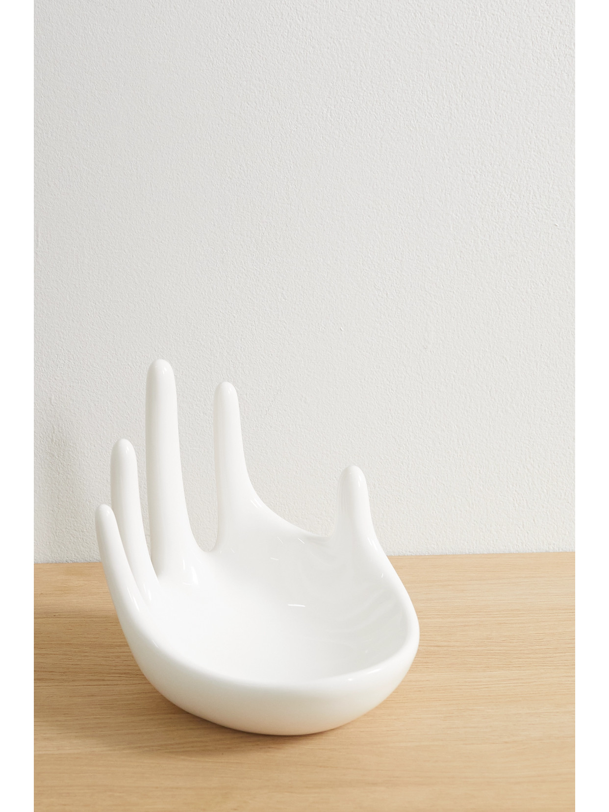 Anissa Kermiche - Handful Ceramic Dish - White