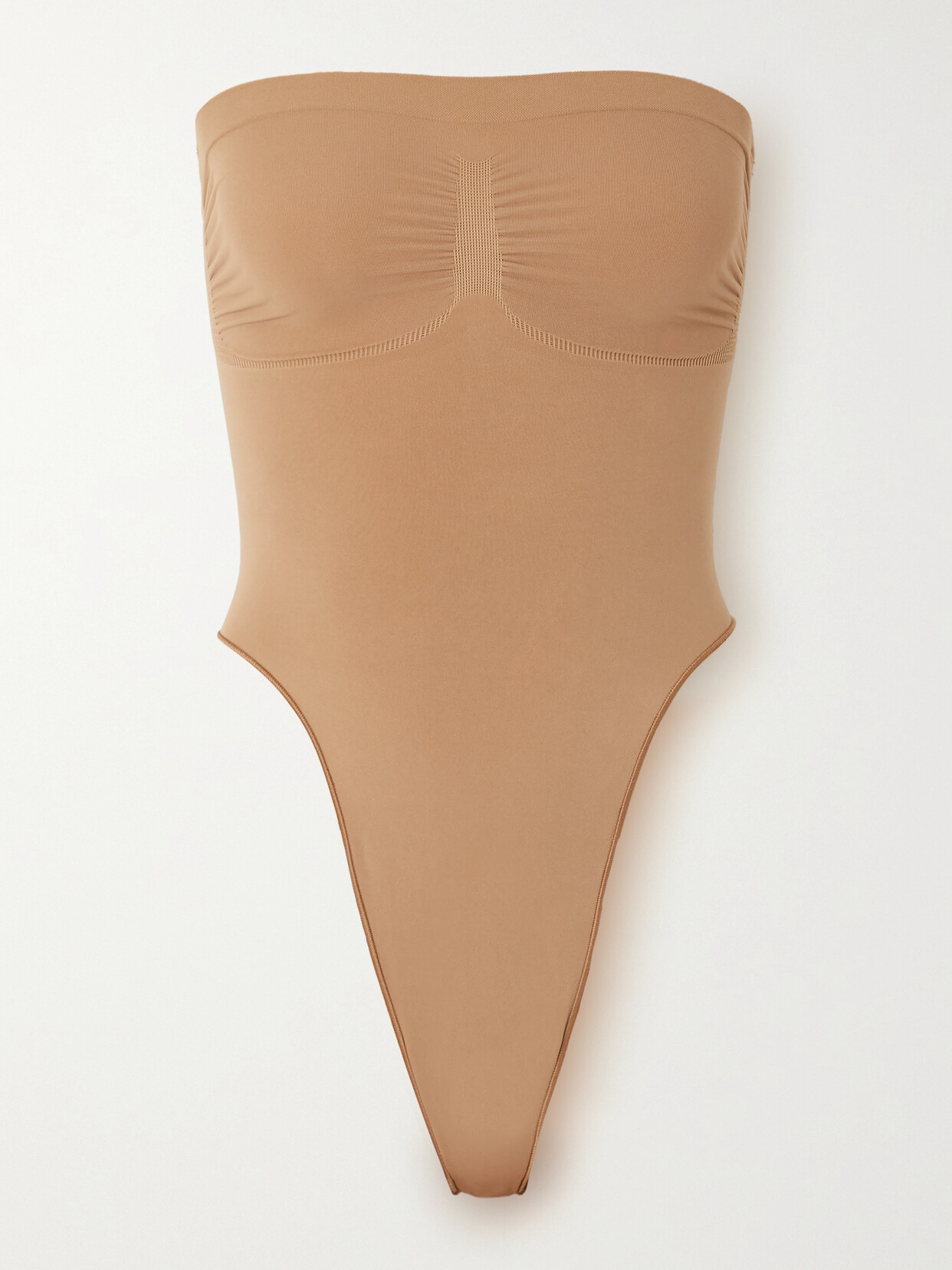 Seamless Sculpt Strapless Thong Bodysuit