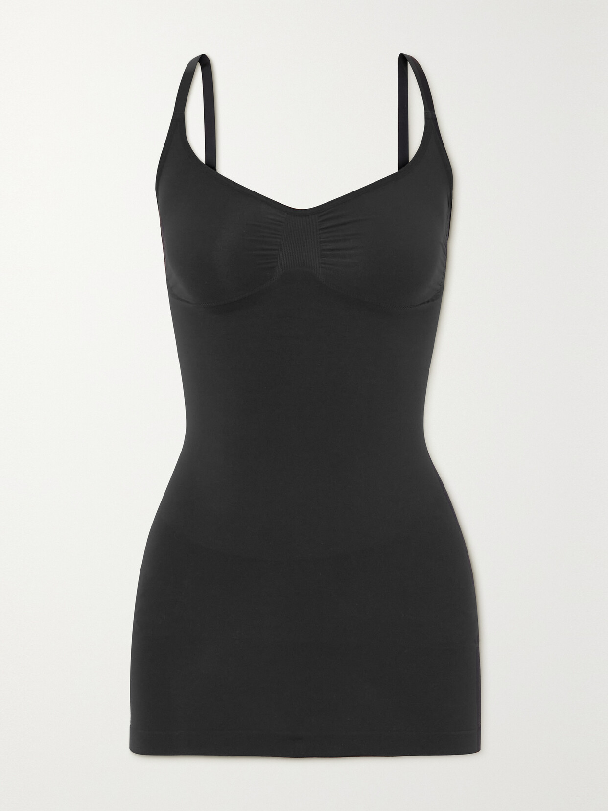 Skims Seamless Sculpt Slip Dress - Onyx