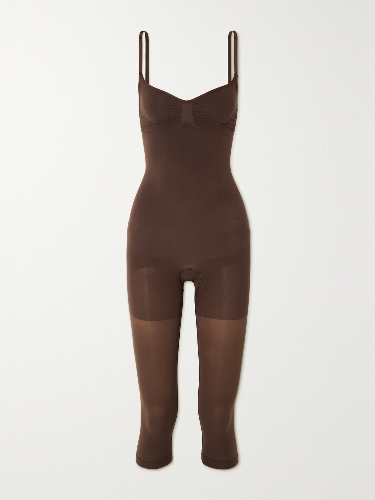 Skims Seamless Sculpt Catsuit In Neutrals