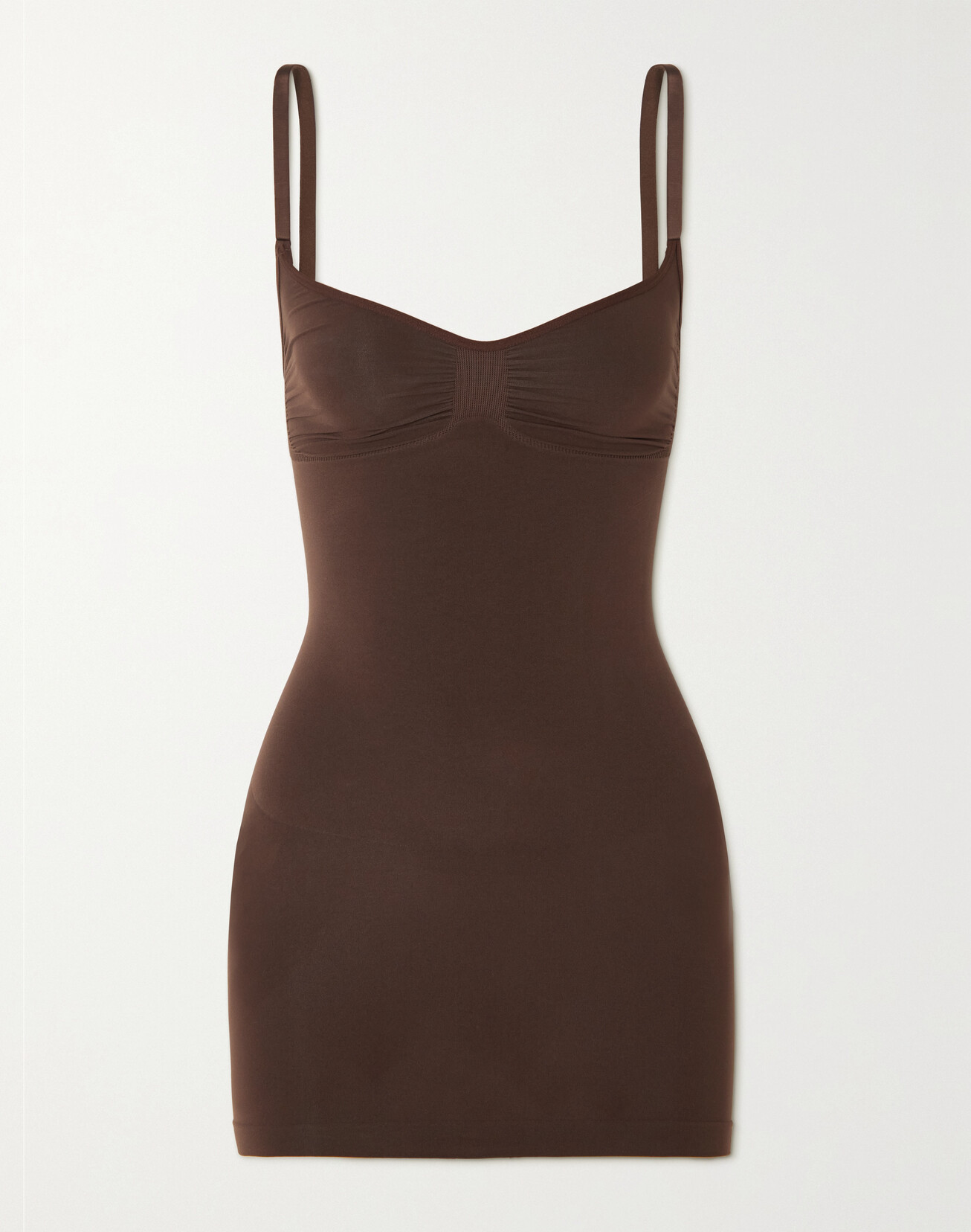 Skims Seamless Sculpt Slip Dress In Neutrals