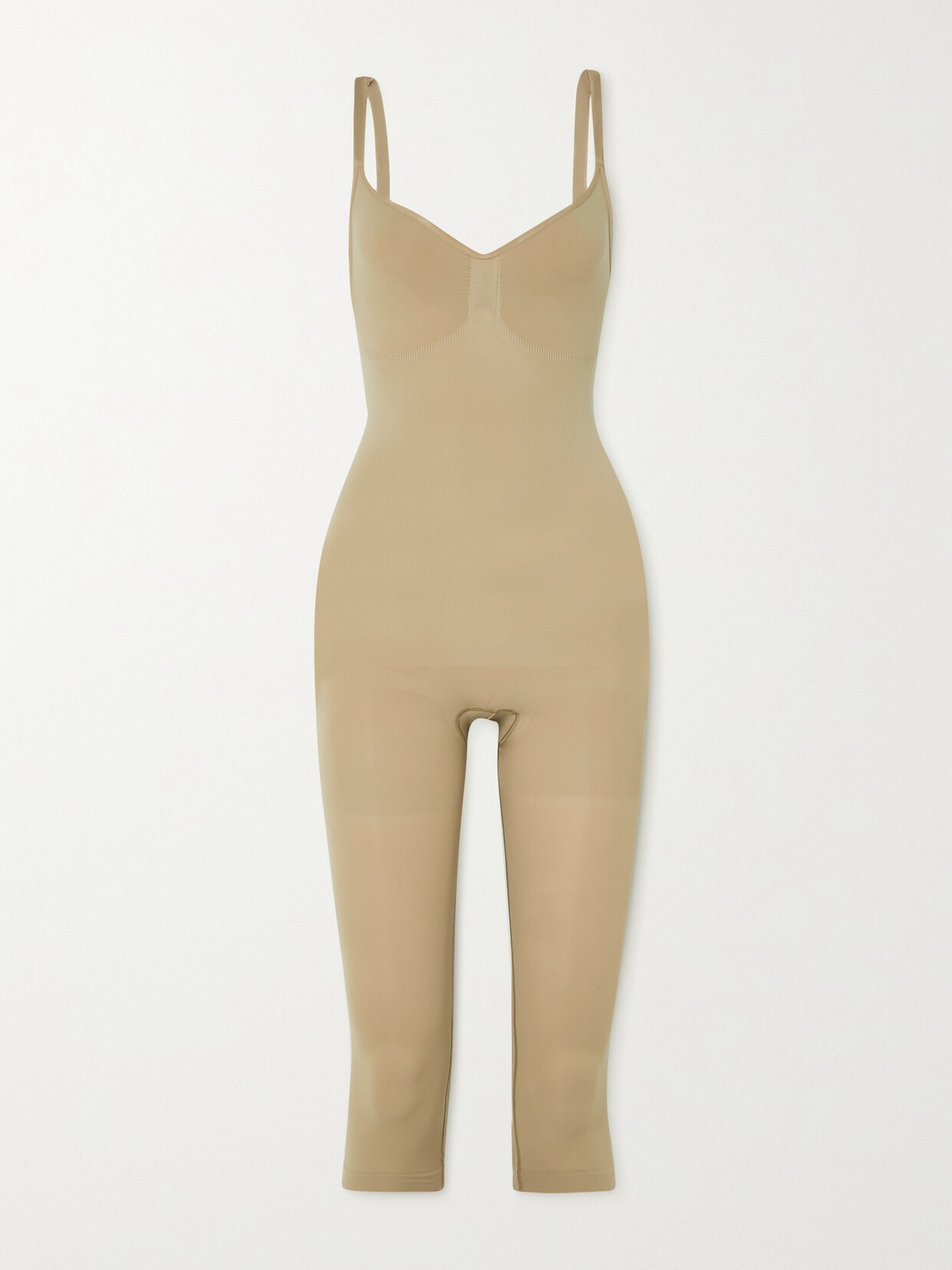 Skims Seamless Sculpt Catsuit In Neutrals