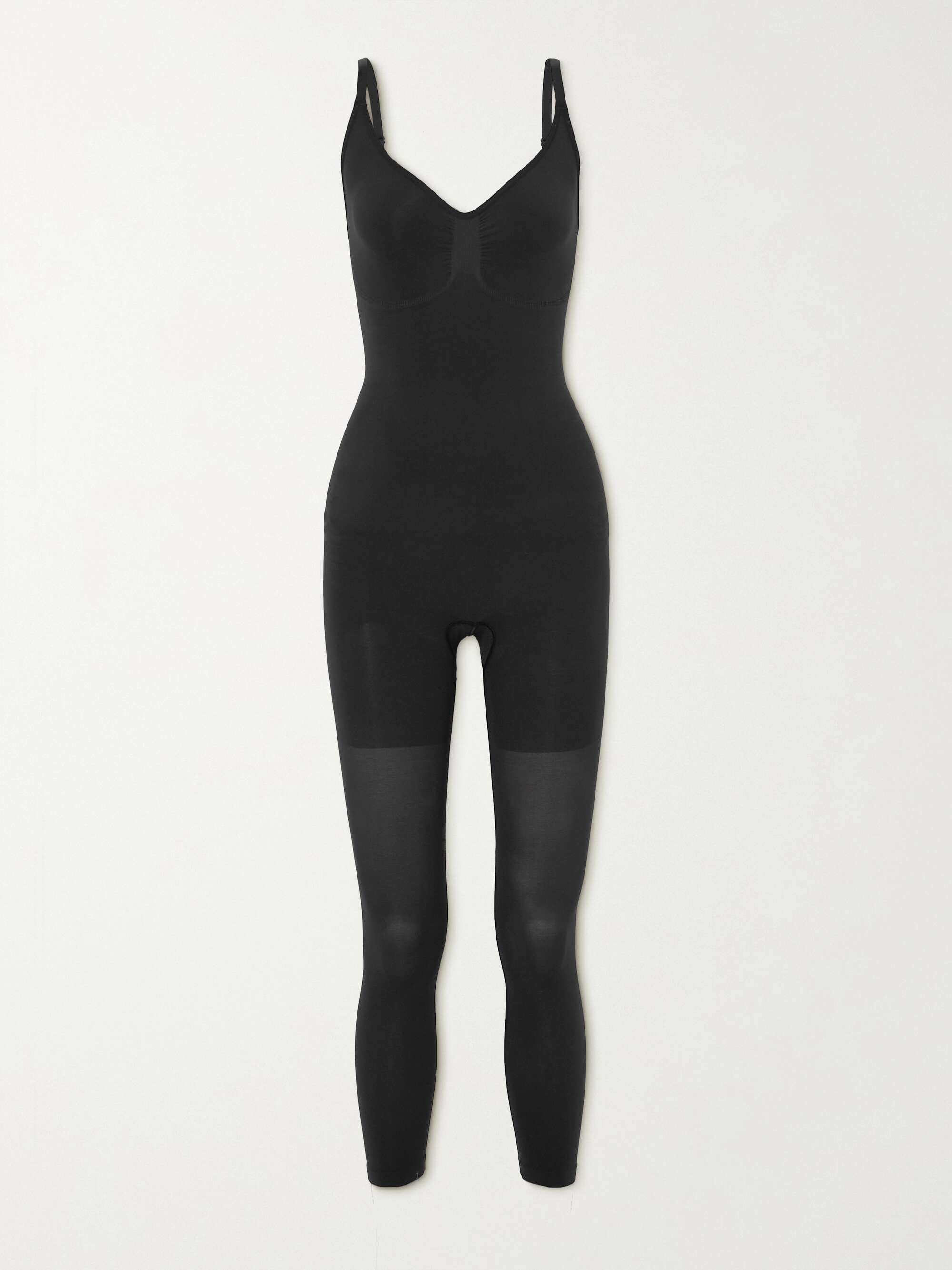 SKIMS Seamless Sculpt Catsuit - Onyx | NET-A-PORTER