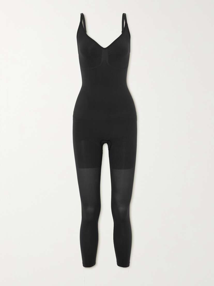 Skims Seamless Sculpt Catsuit - Onyx