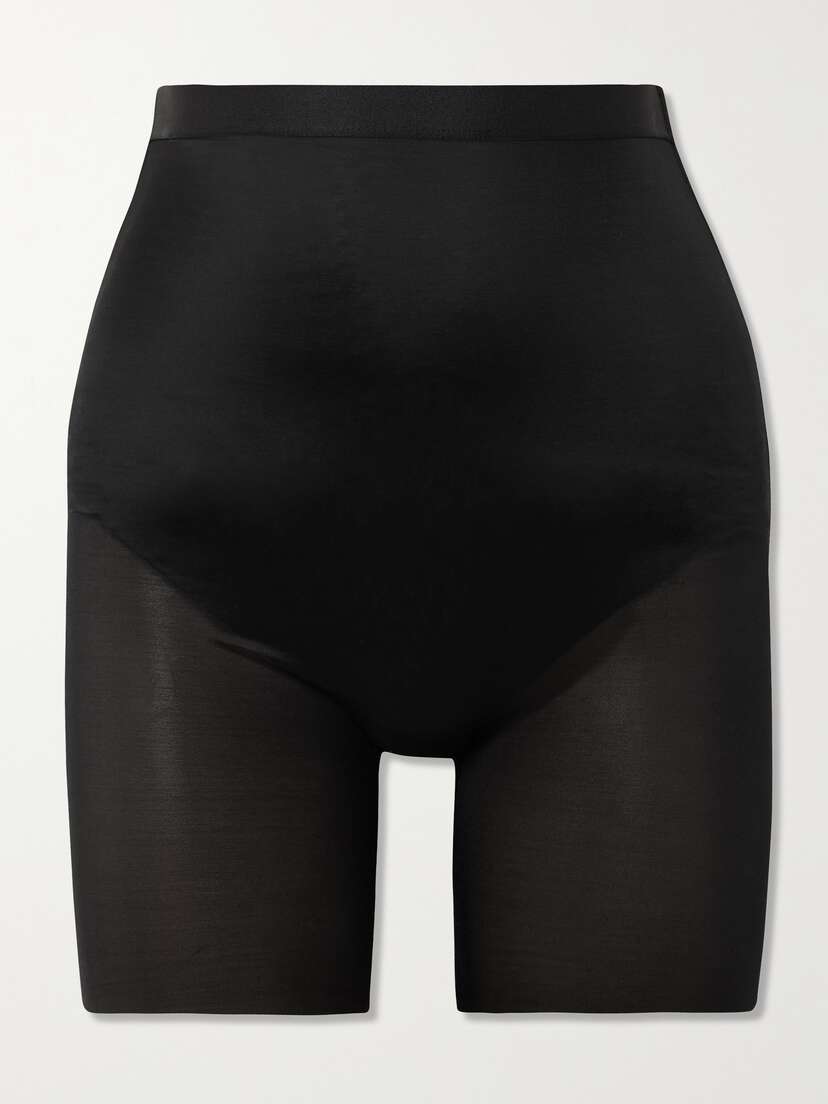 Skims Barely There Low-back Shaping Shorts - Onyx