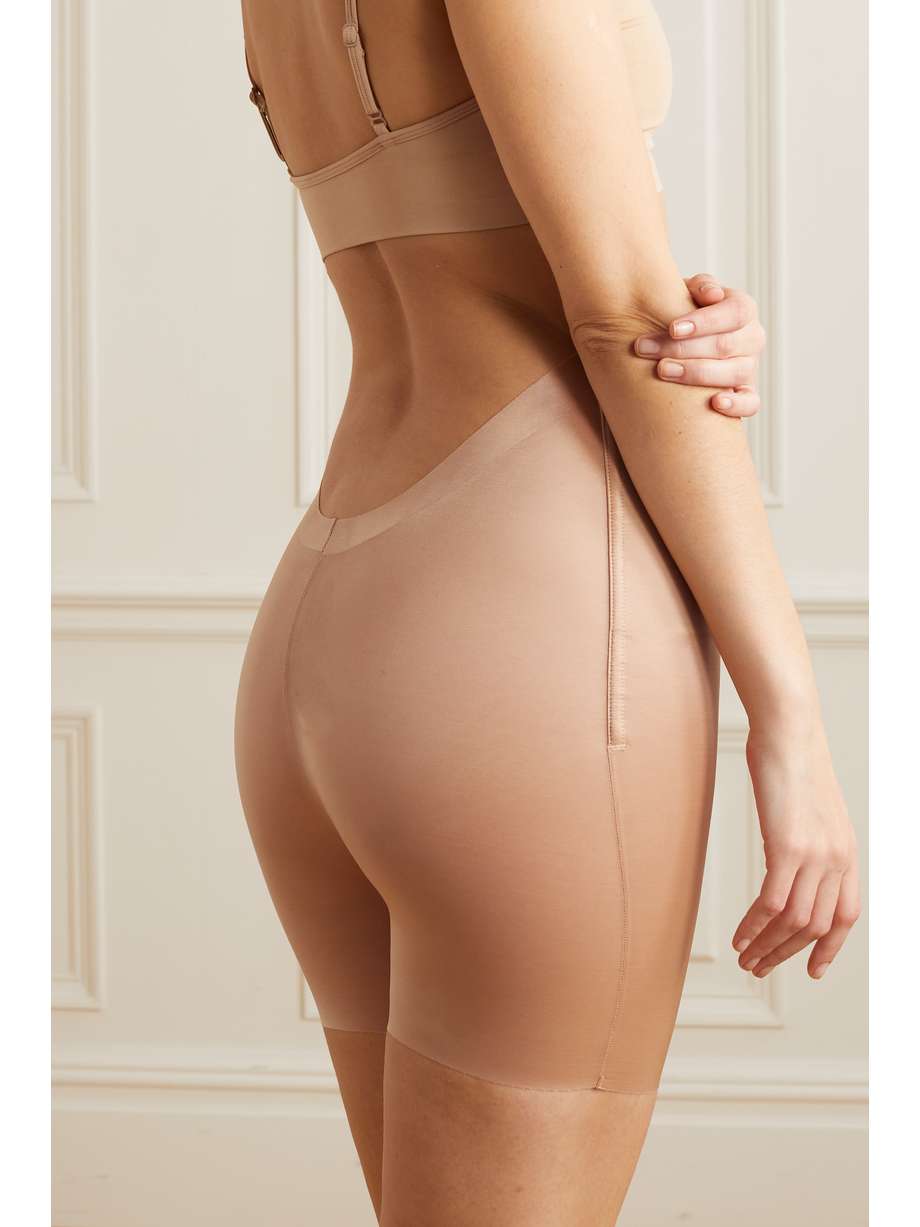 SKIMS Barely There low back shaping shorts Clay NETAPORTER