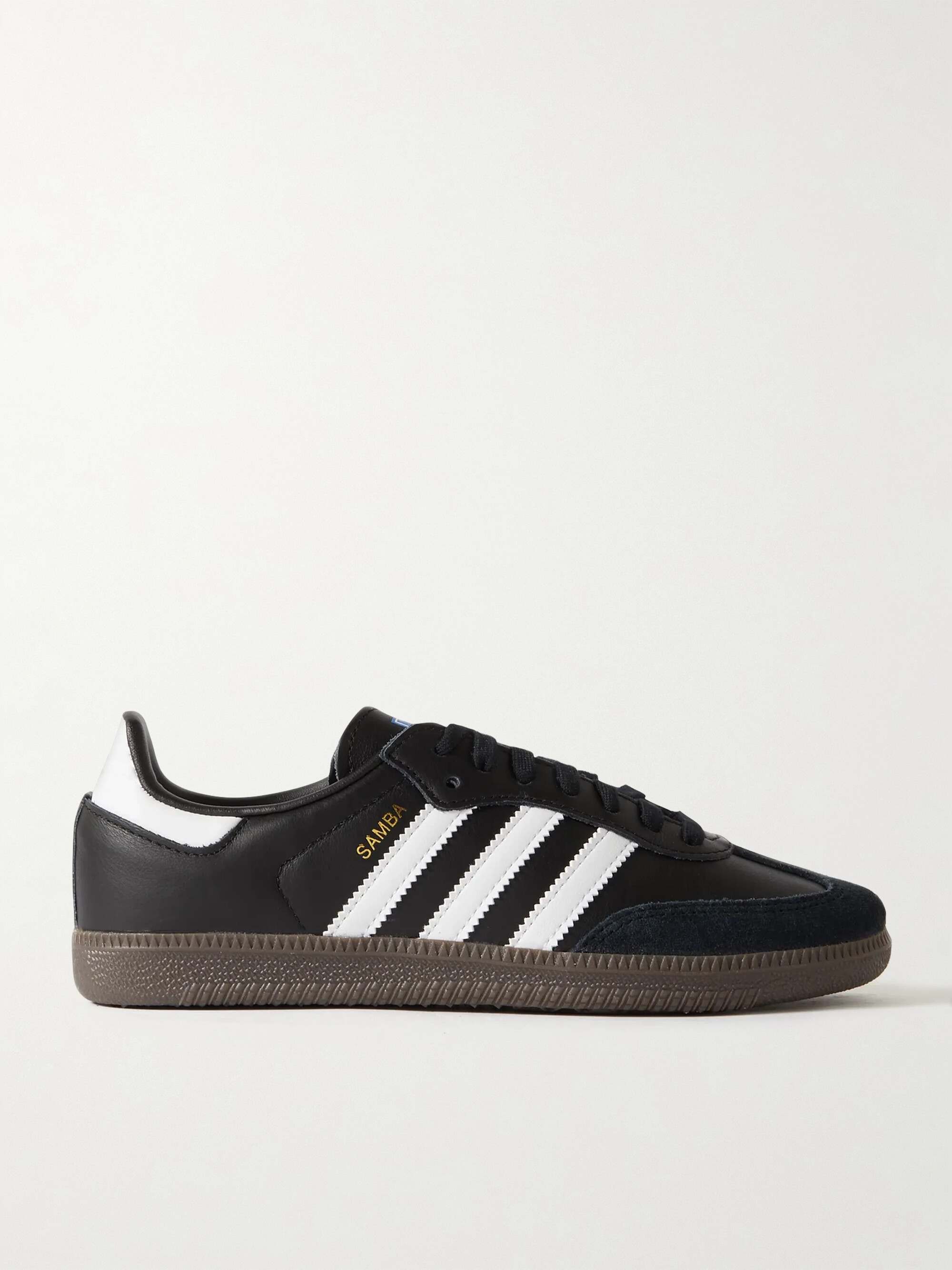 adidas Originals - Samba OG suede-trimmed leather sneakers | Plush adidas Originals - Samba OG suede-trimmed leather sneakers | Plush