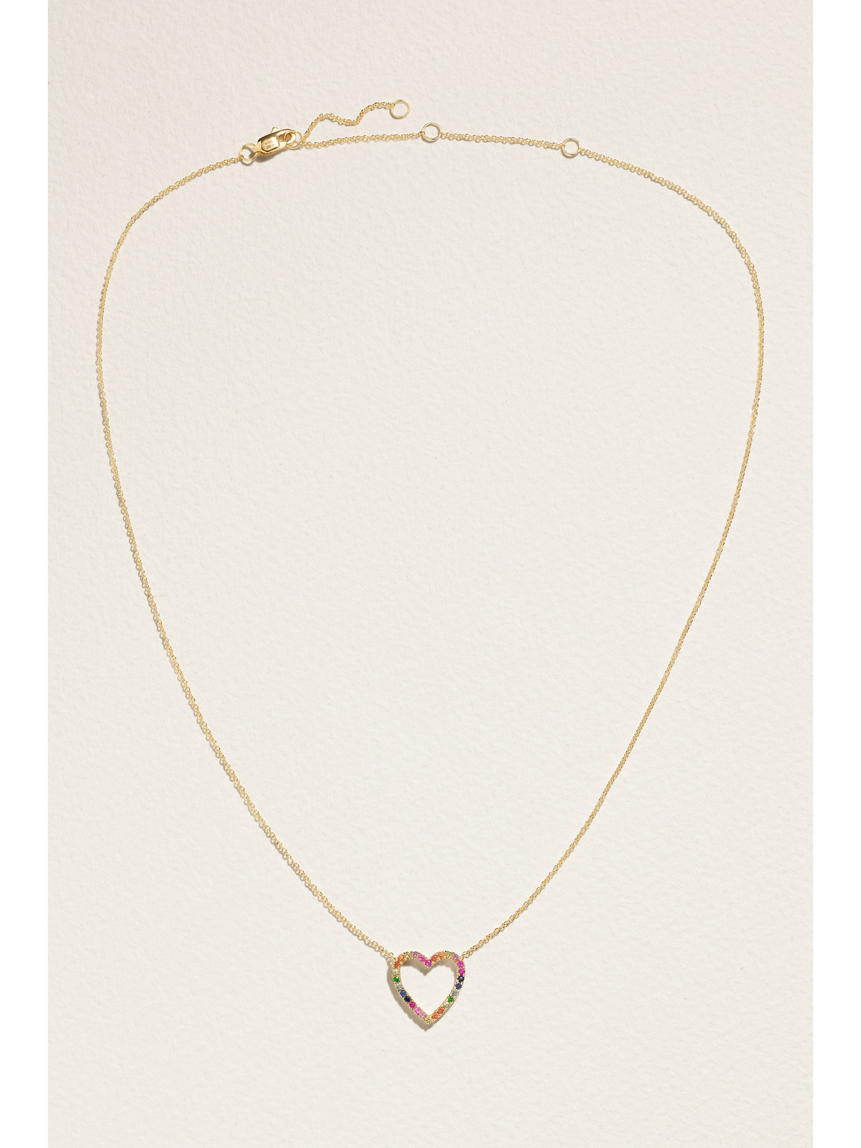 Roxanne First 14-karat Gold Sapphire Necklace In Multi