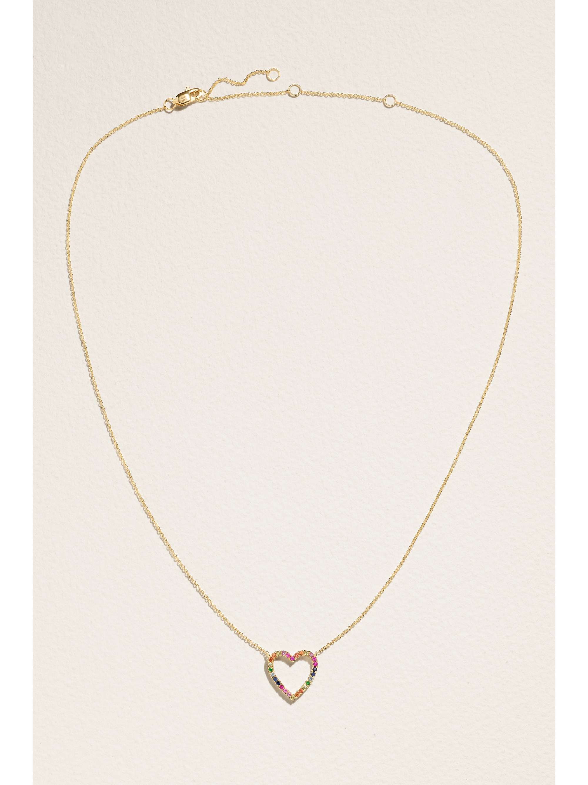ROXANNE FIRST Collier en or 14 carats (585/1000) et saphirs