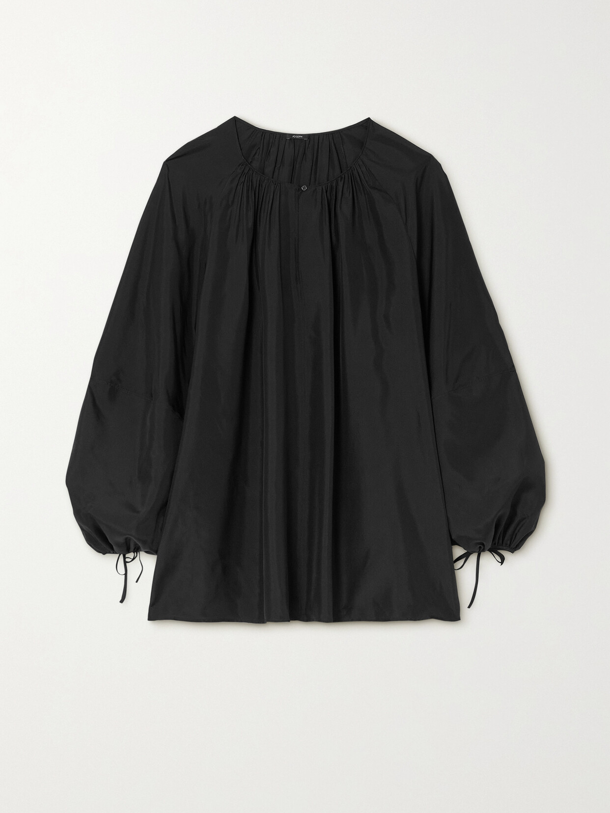 Joseph - Bramwell Silk-habotai Blouse - Black