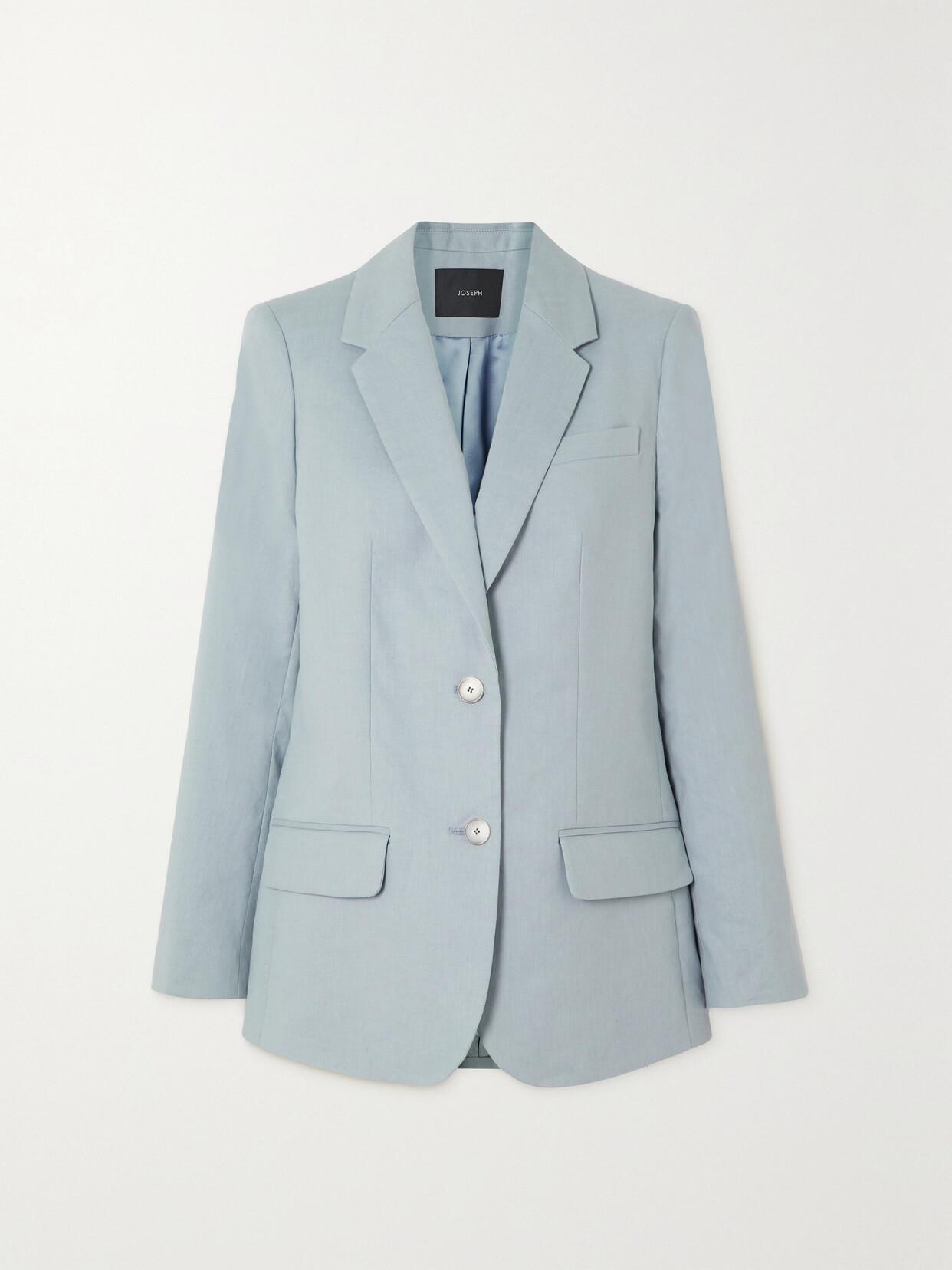 Joseph - Jackie Linen-blend Blazer - Blue