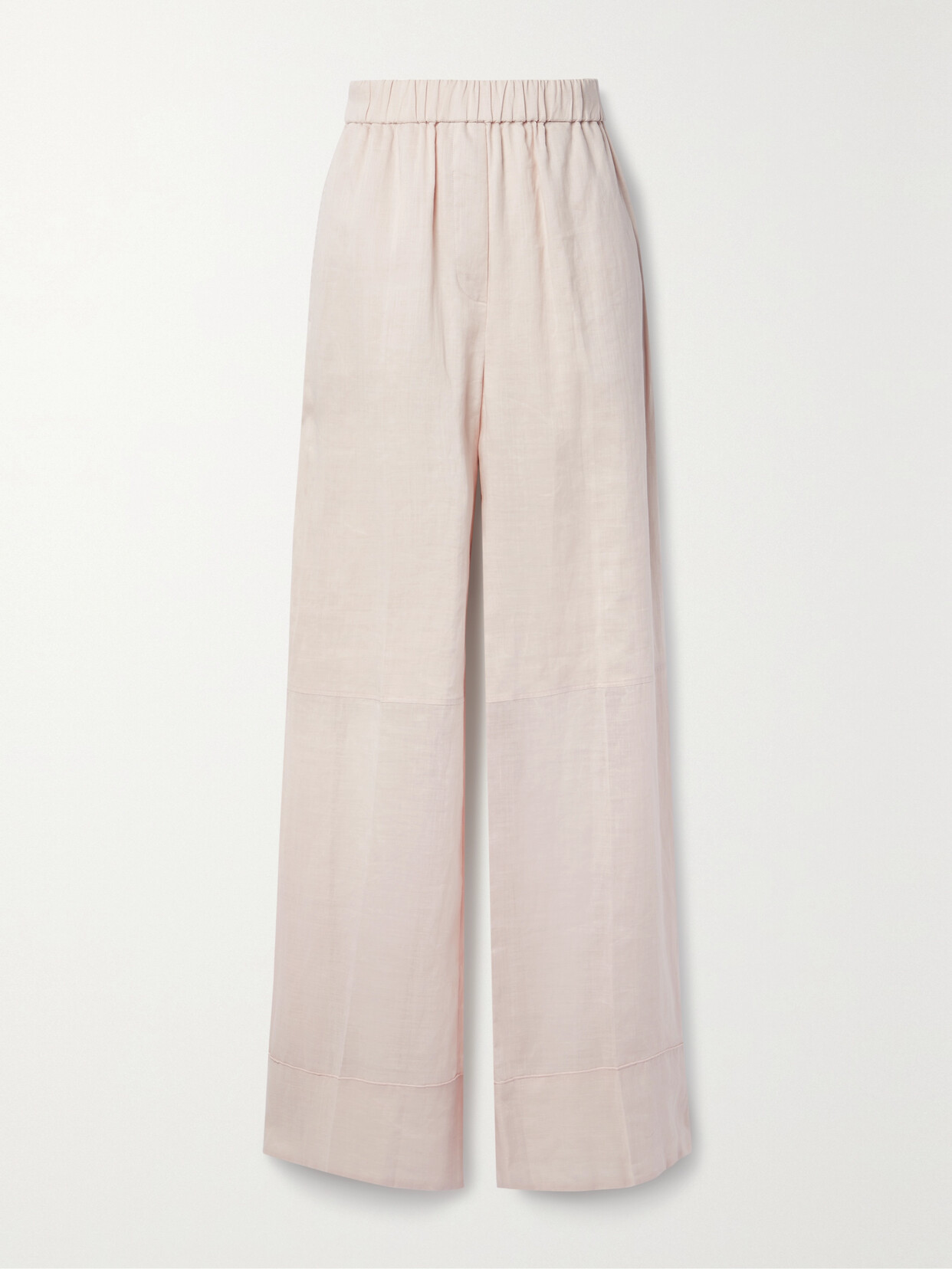 Joseph - Milner Paneled Ramie-voile Wide-leg Pants - Pink