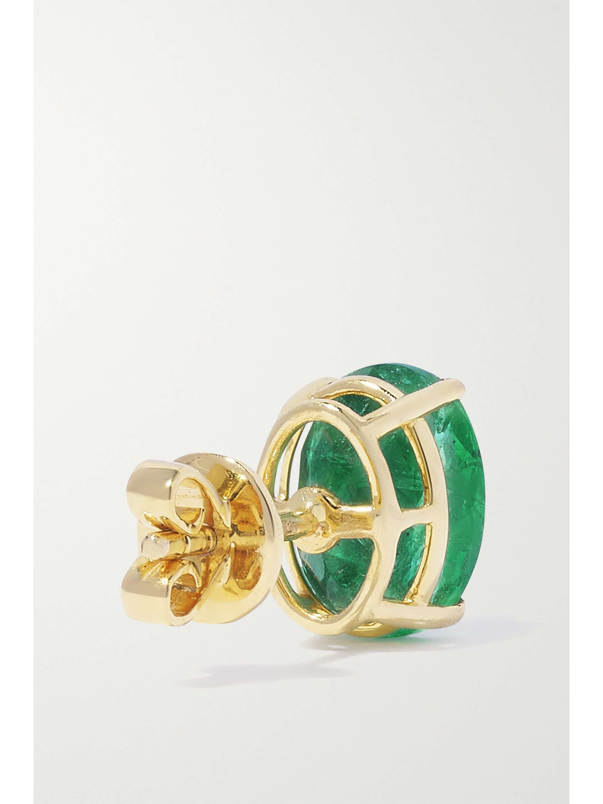 HOUSE OF MERAKI 18Kゴールド＆エメラルド ピアス