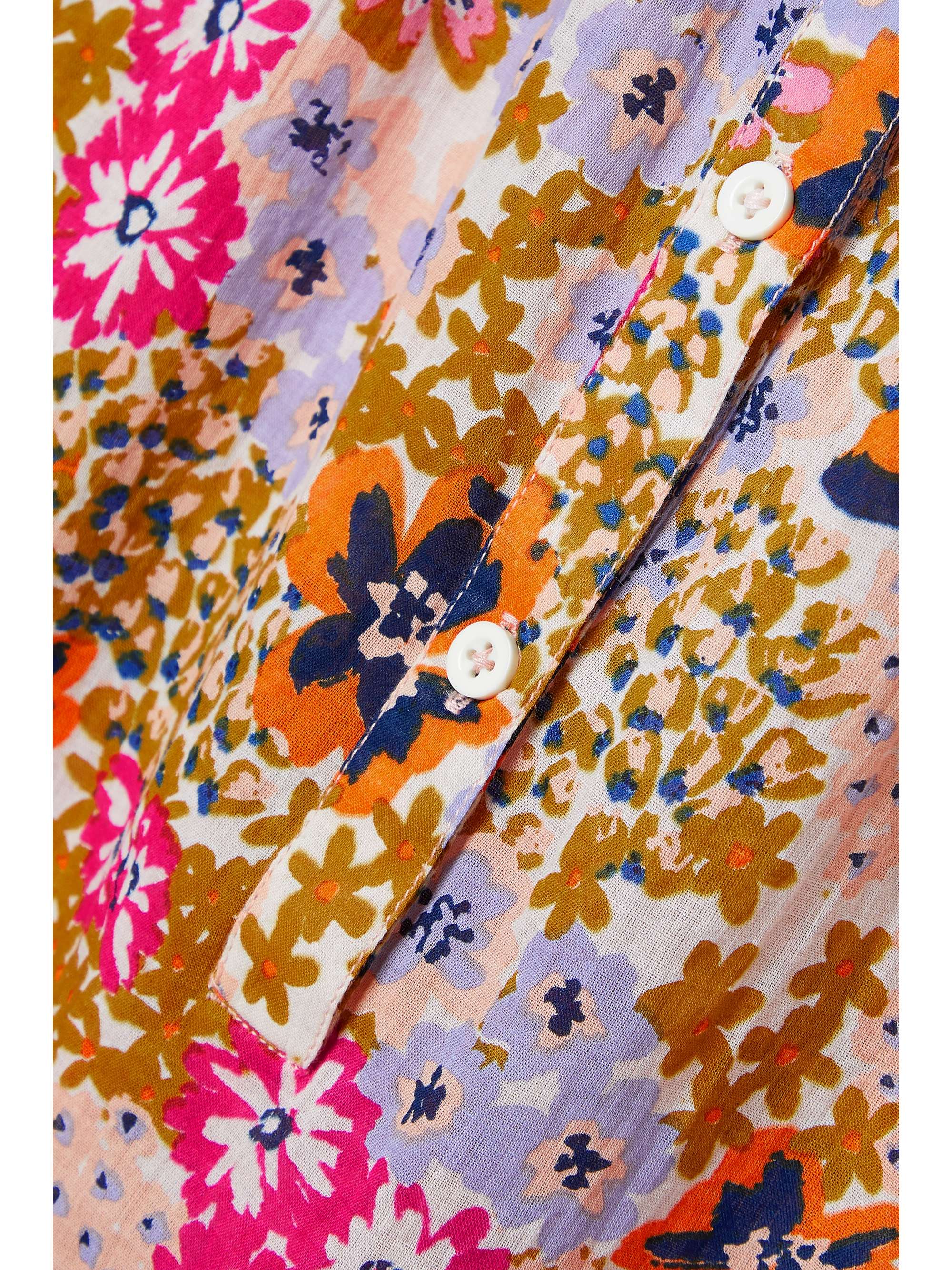 APIECE APART + NET SUSTAIN Los Altos ruffled floralprint organic