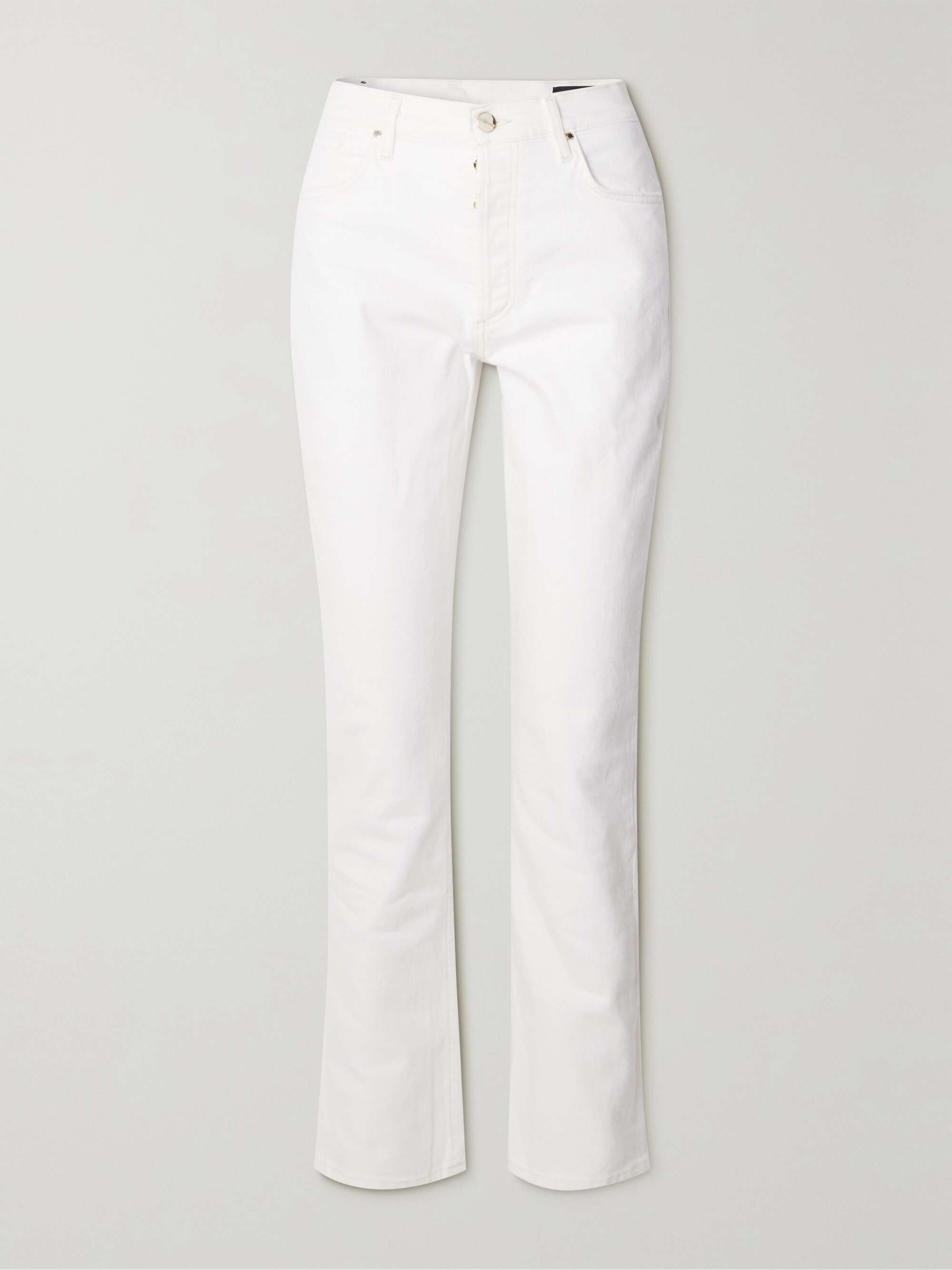 GOLDSIGN The Morgan high-rise slim-leg jeans | NET-A-PORTER