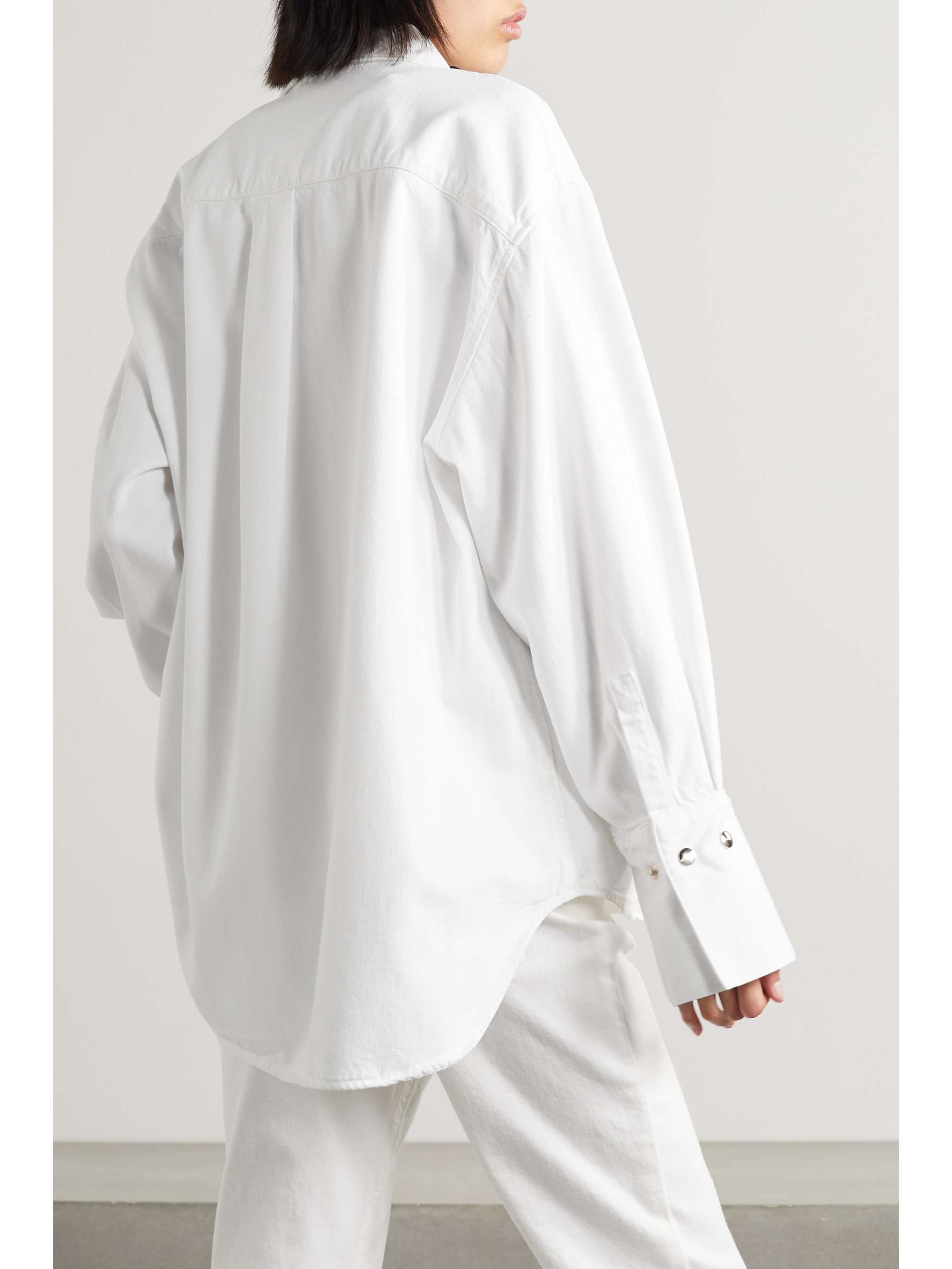 GOLDSIGN The Cranston oversized organic denim shirt