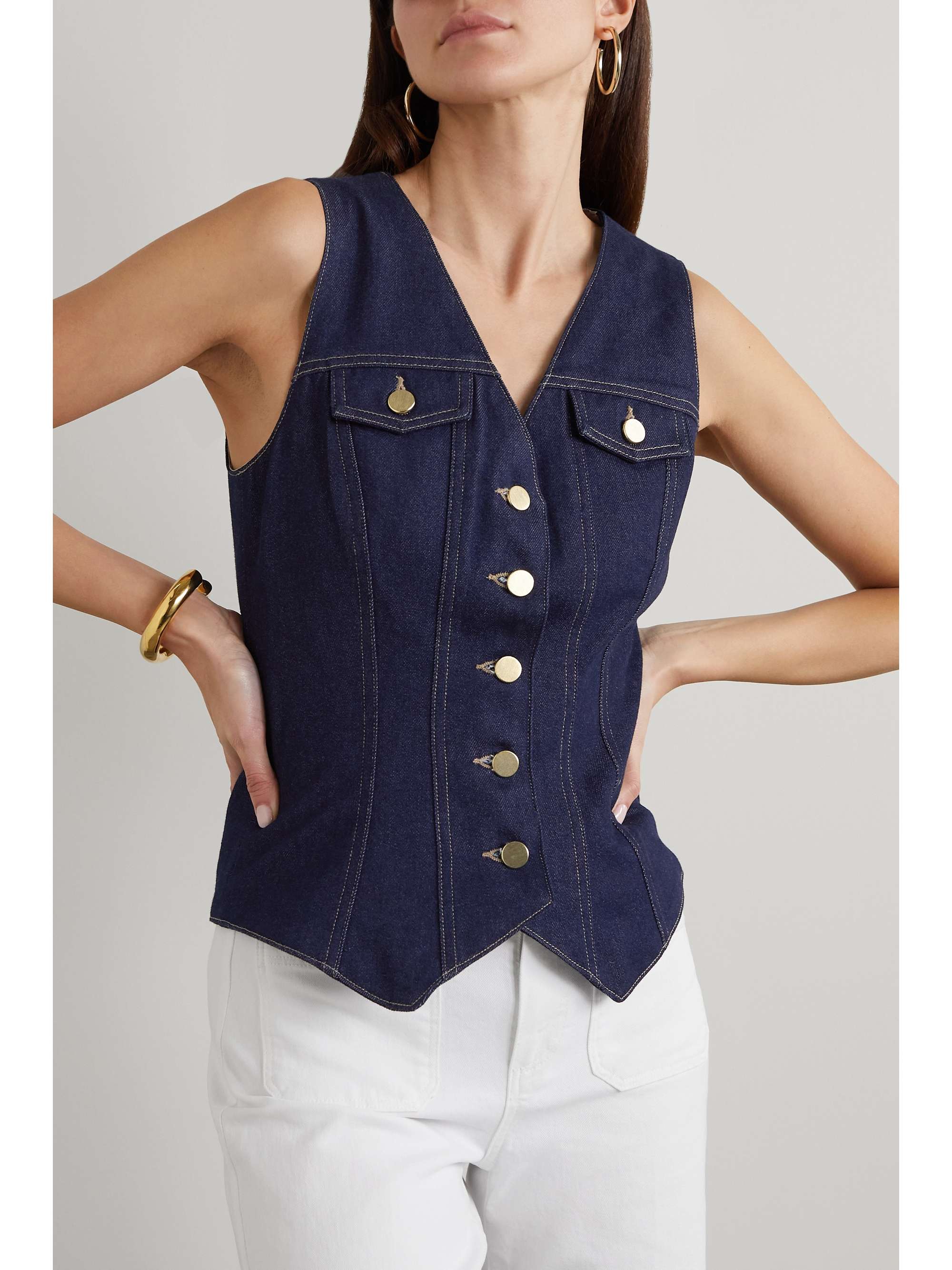 GOLDSIGN Denim vest