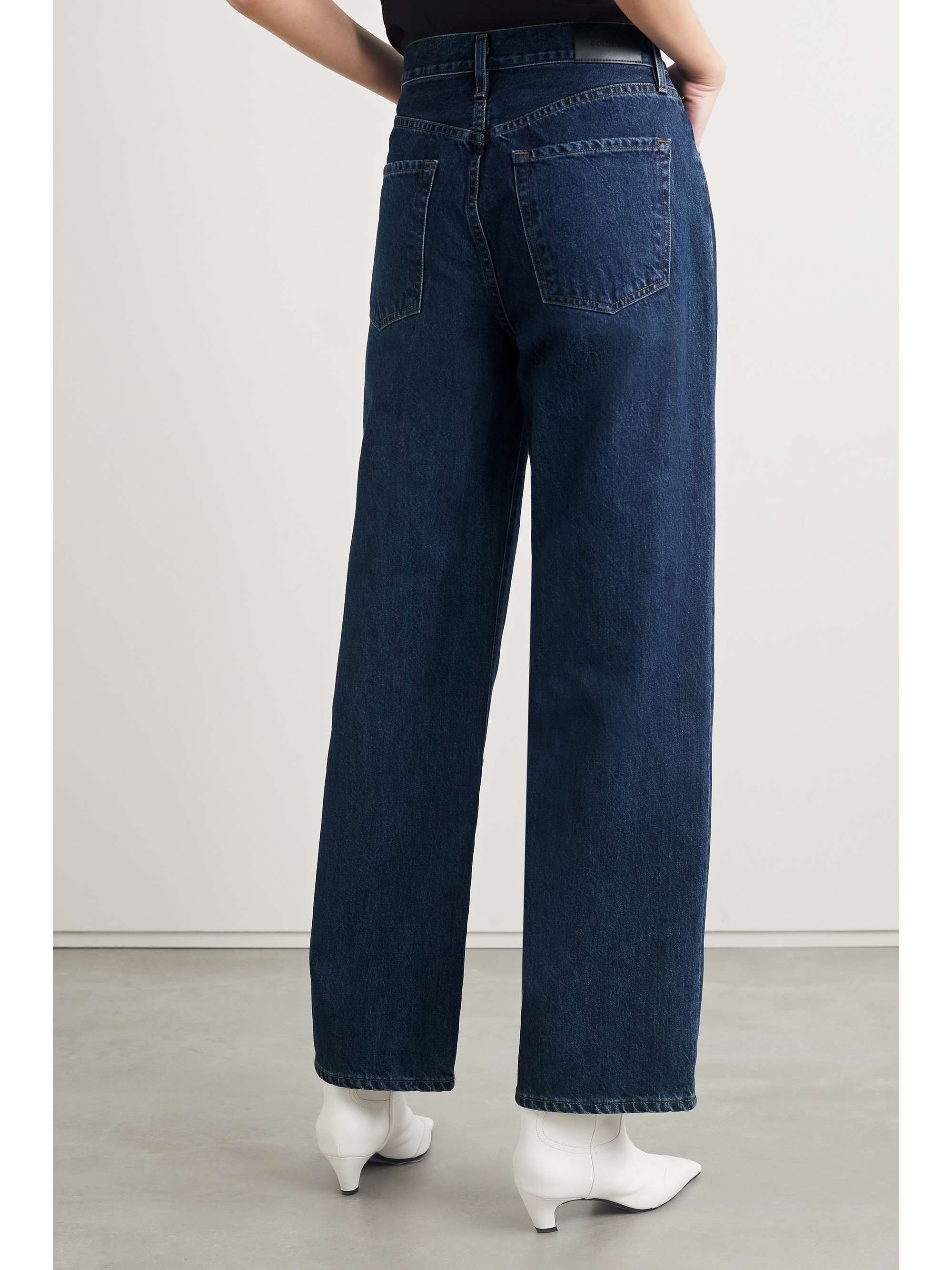 GOLDSIGN The Barker high-rise wide-leg jeans | NET-A-PORTER