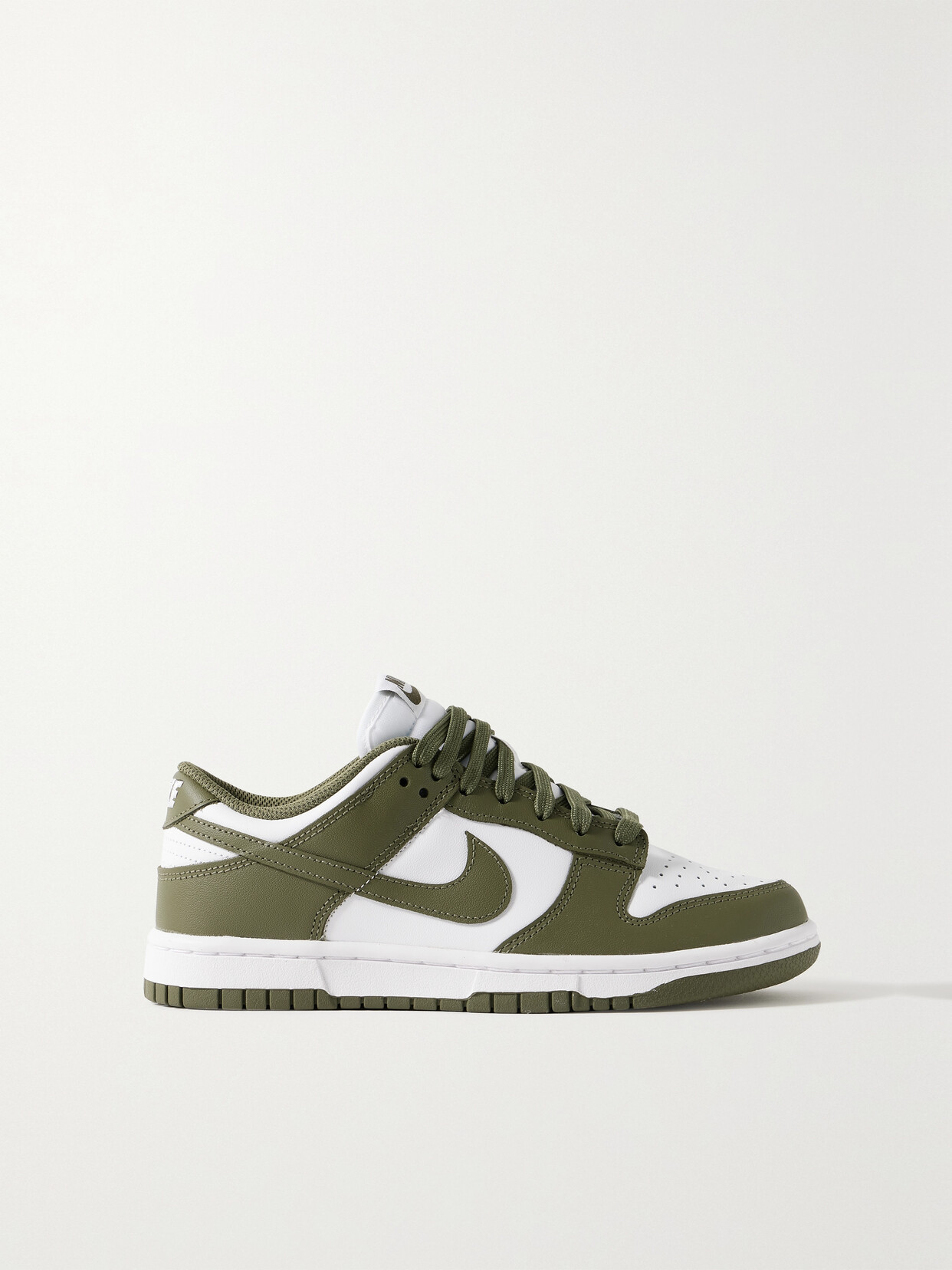 nike dunk low leather