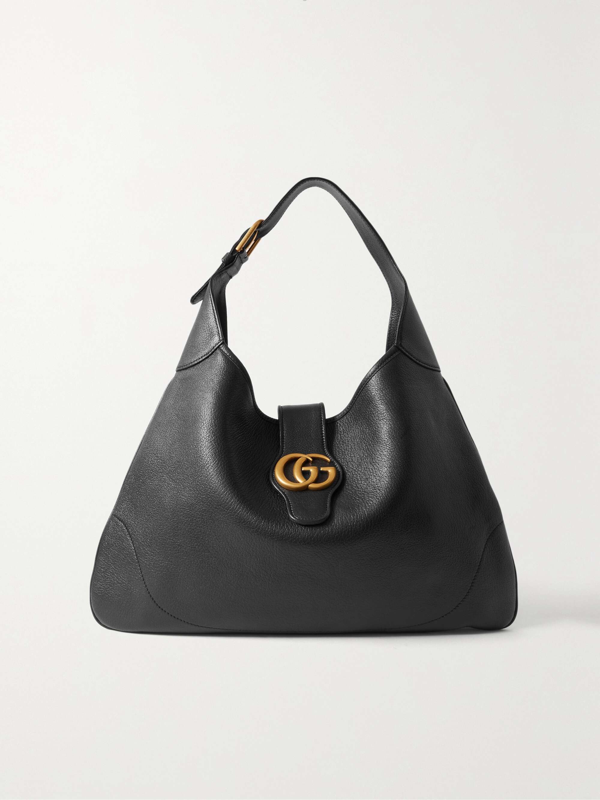 GUCCI Aphrodite embellished leather shoulder bag