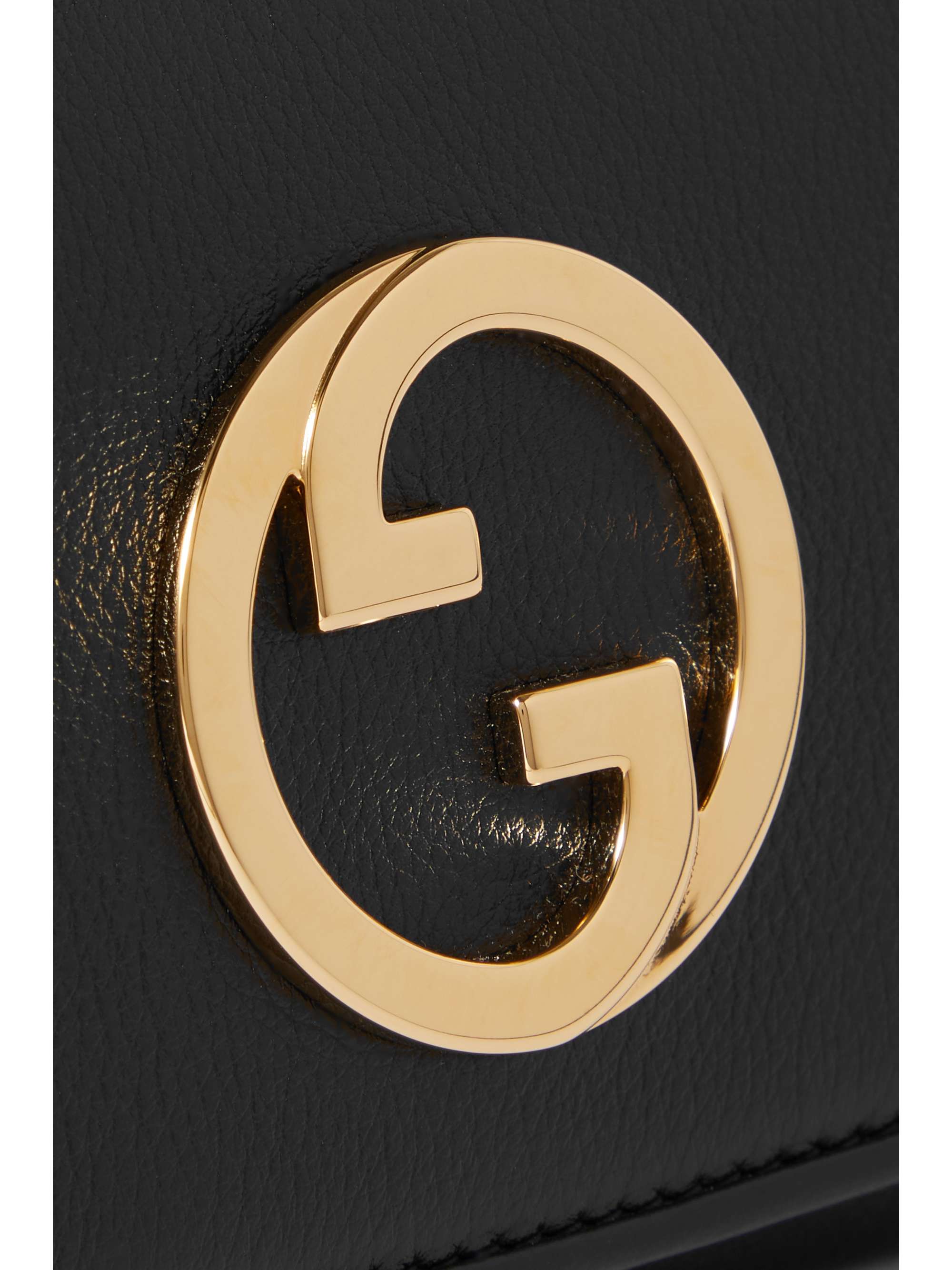 GUCCI Blondie embellished textured-leather wallet