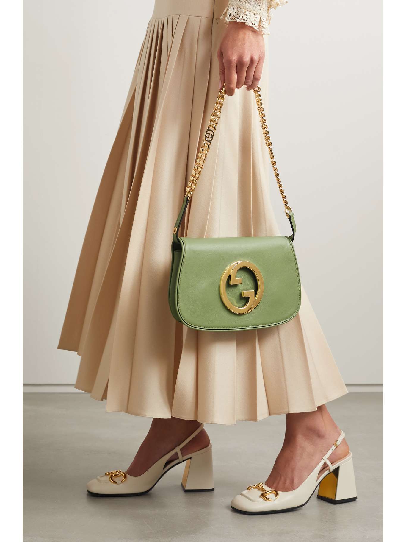 GUCCI New Blondie leather shoulder bag NETAPORTER KR