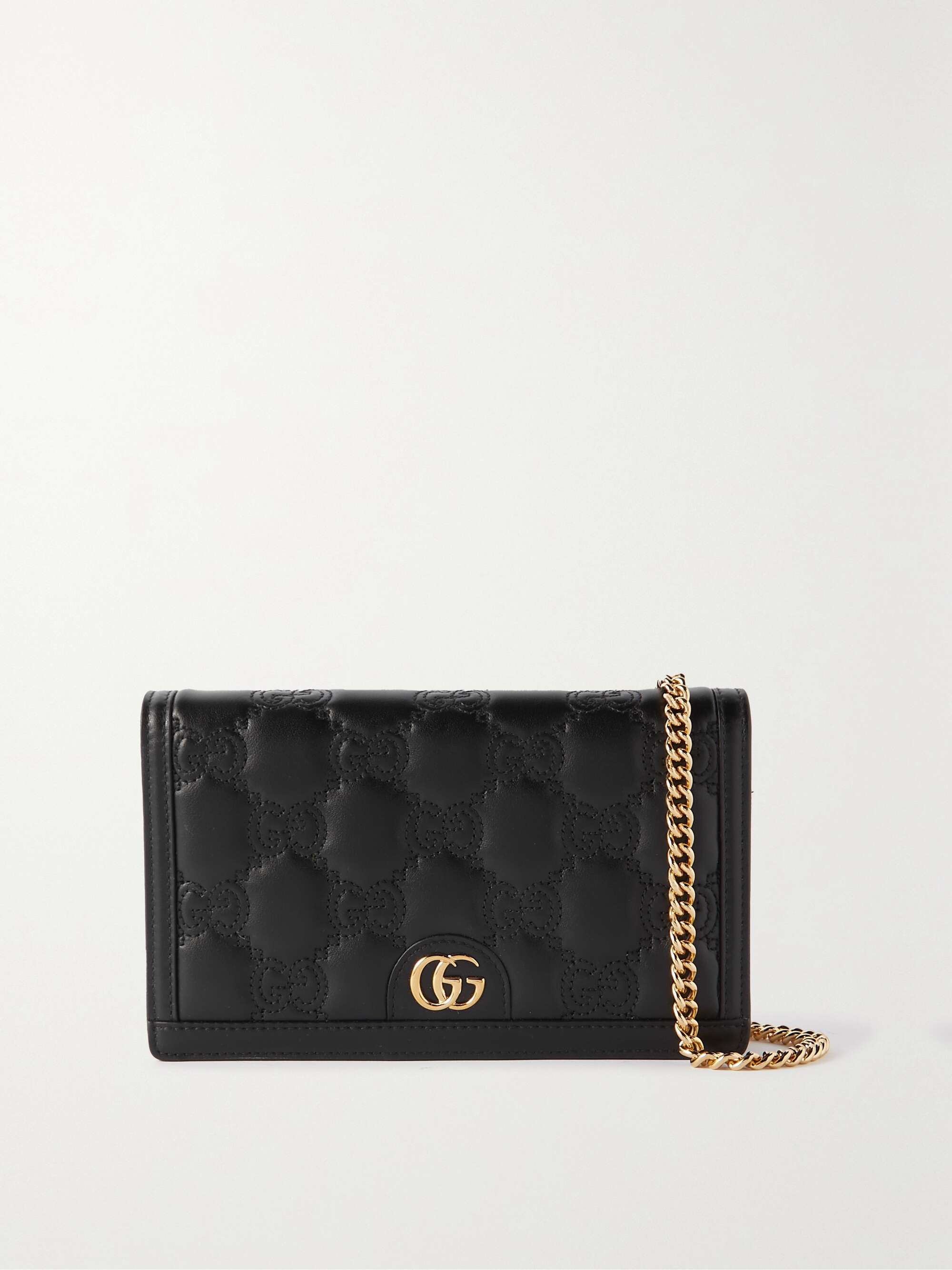 GUCCI Matelassé leather wallet | NET-A-PORTER