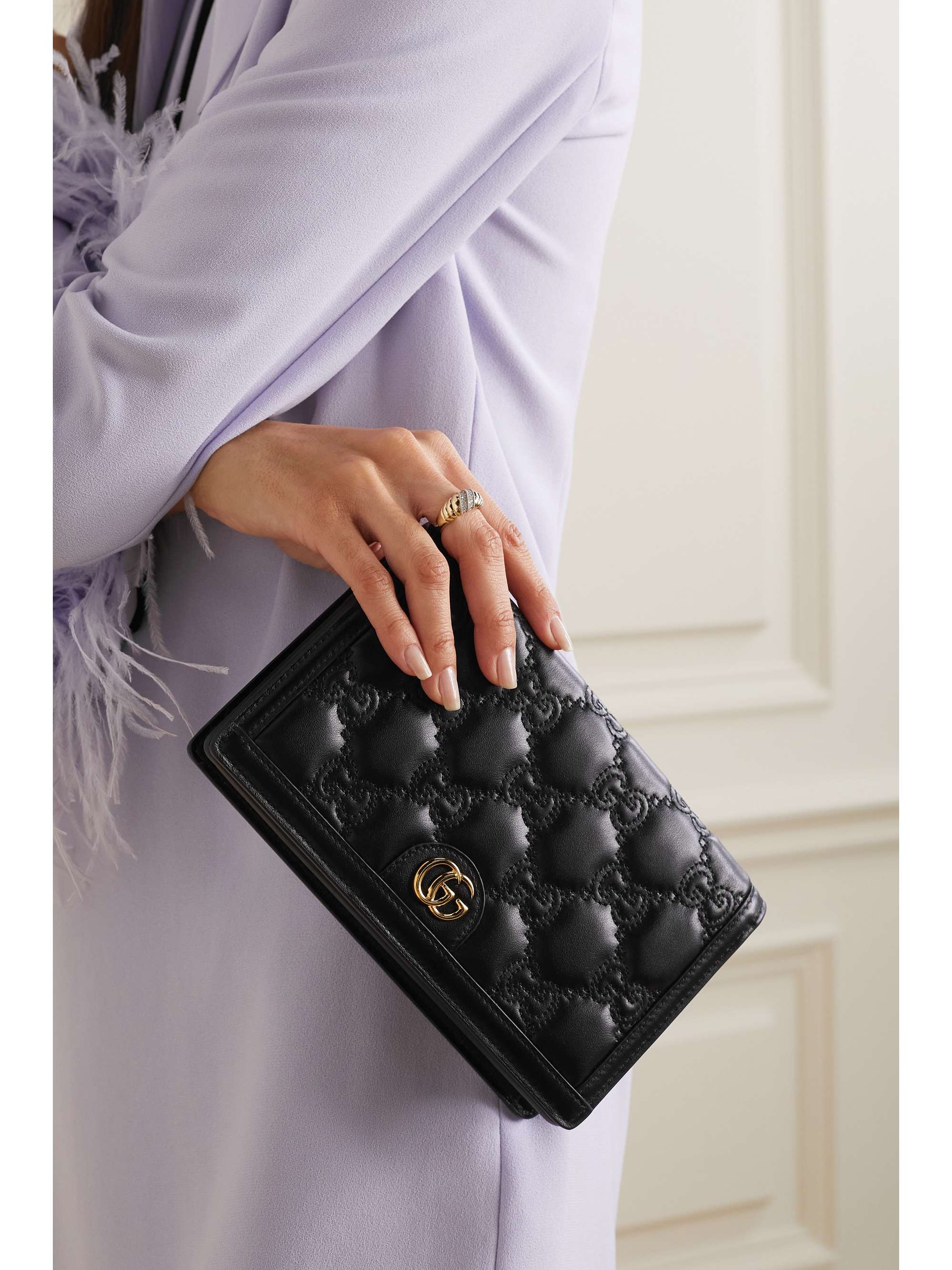 Gucci leather wallet discount