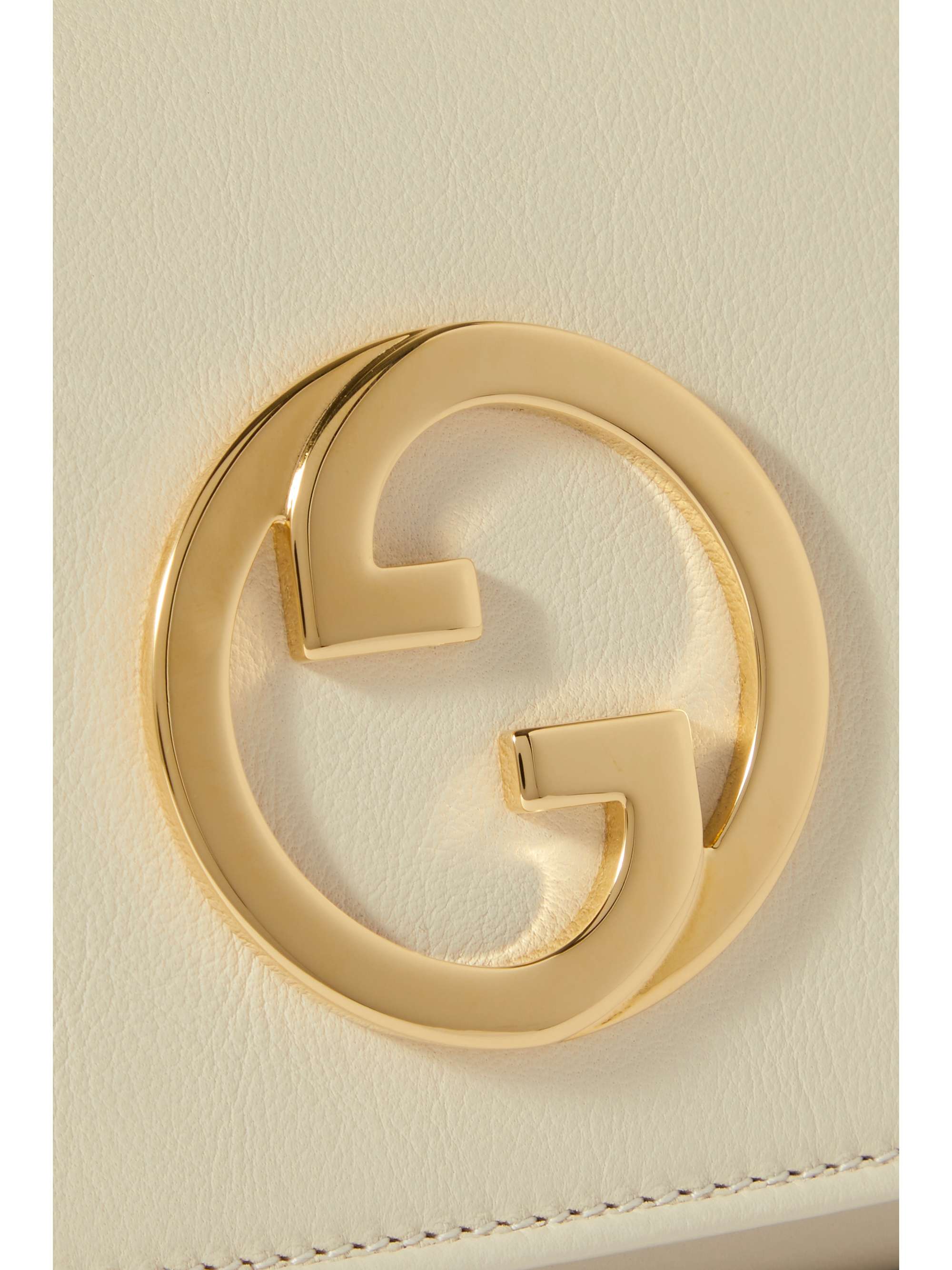 GUCCI Blondie embellished textured-leather wallet