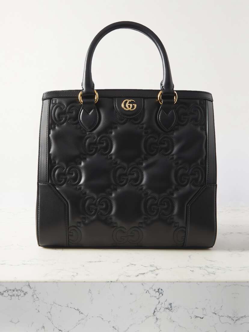 Gucci Gg Matelassé Leather Tote