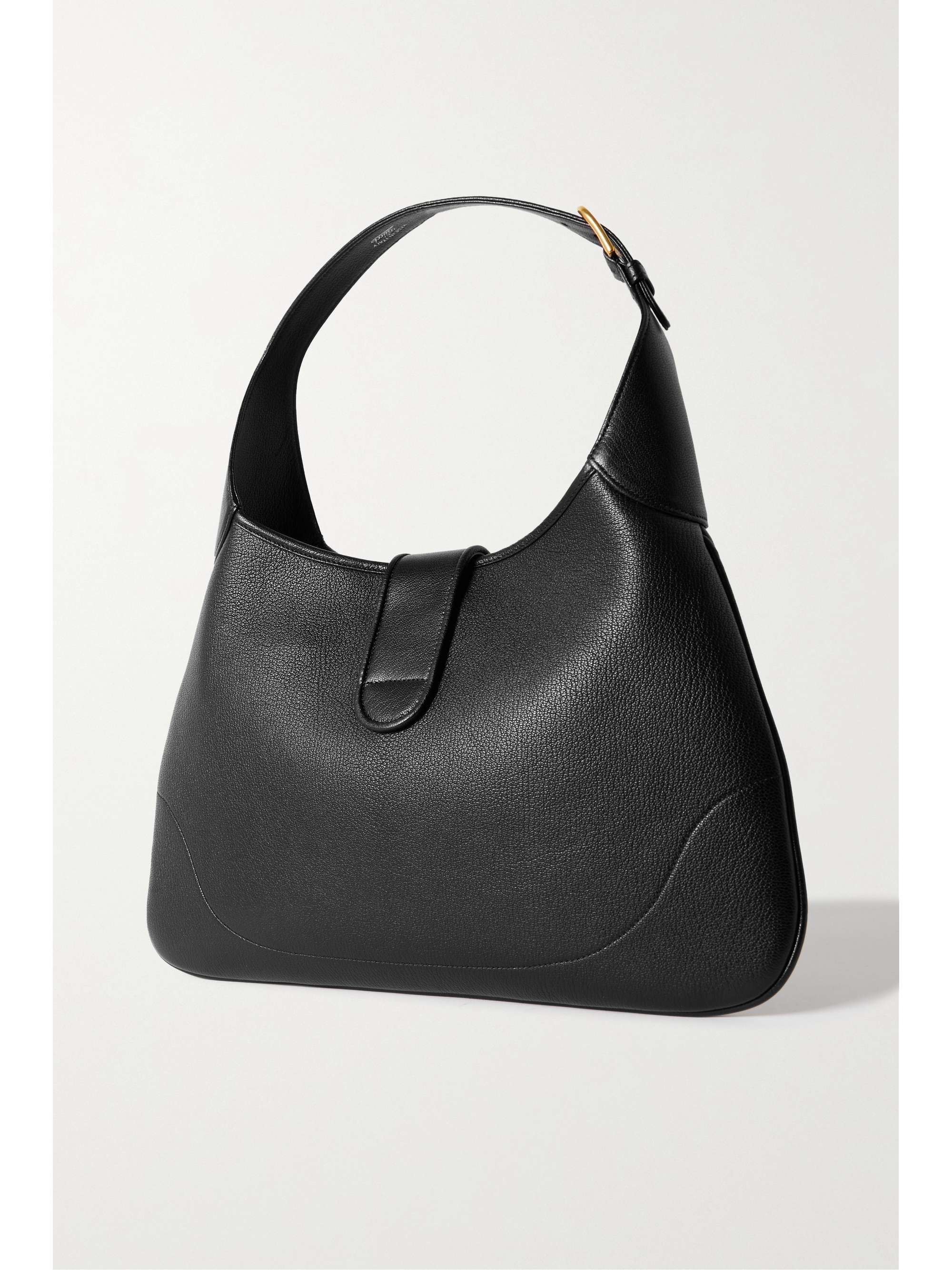 GUCCI Aphrodite embellished leather shoulder bag NETAPORTER