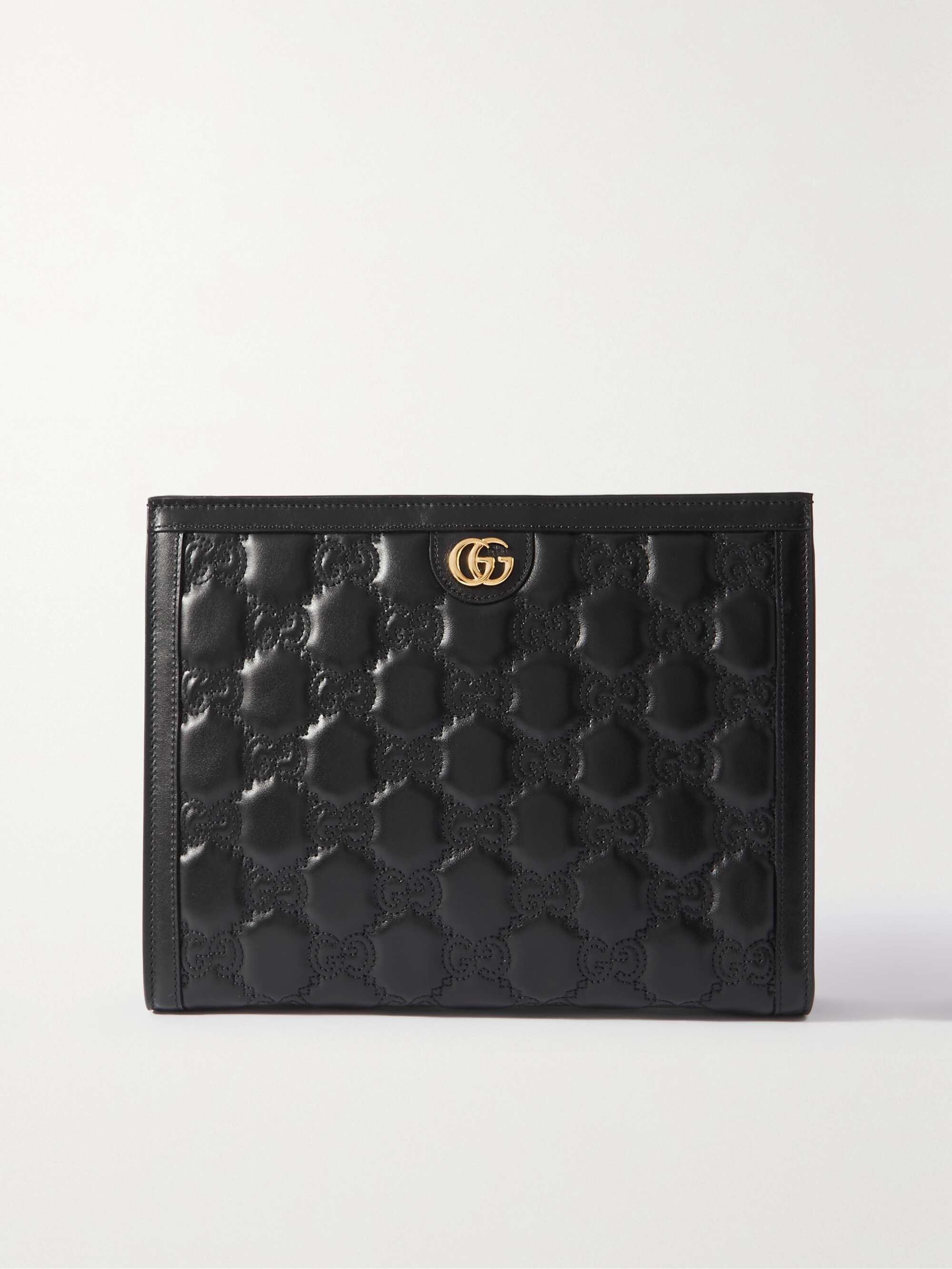 gucci wallet black leather