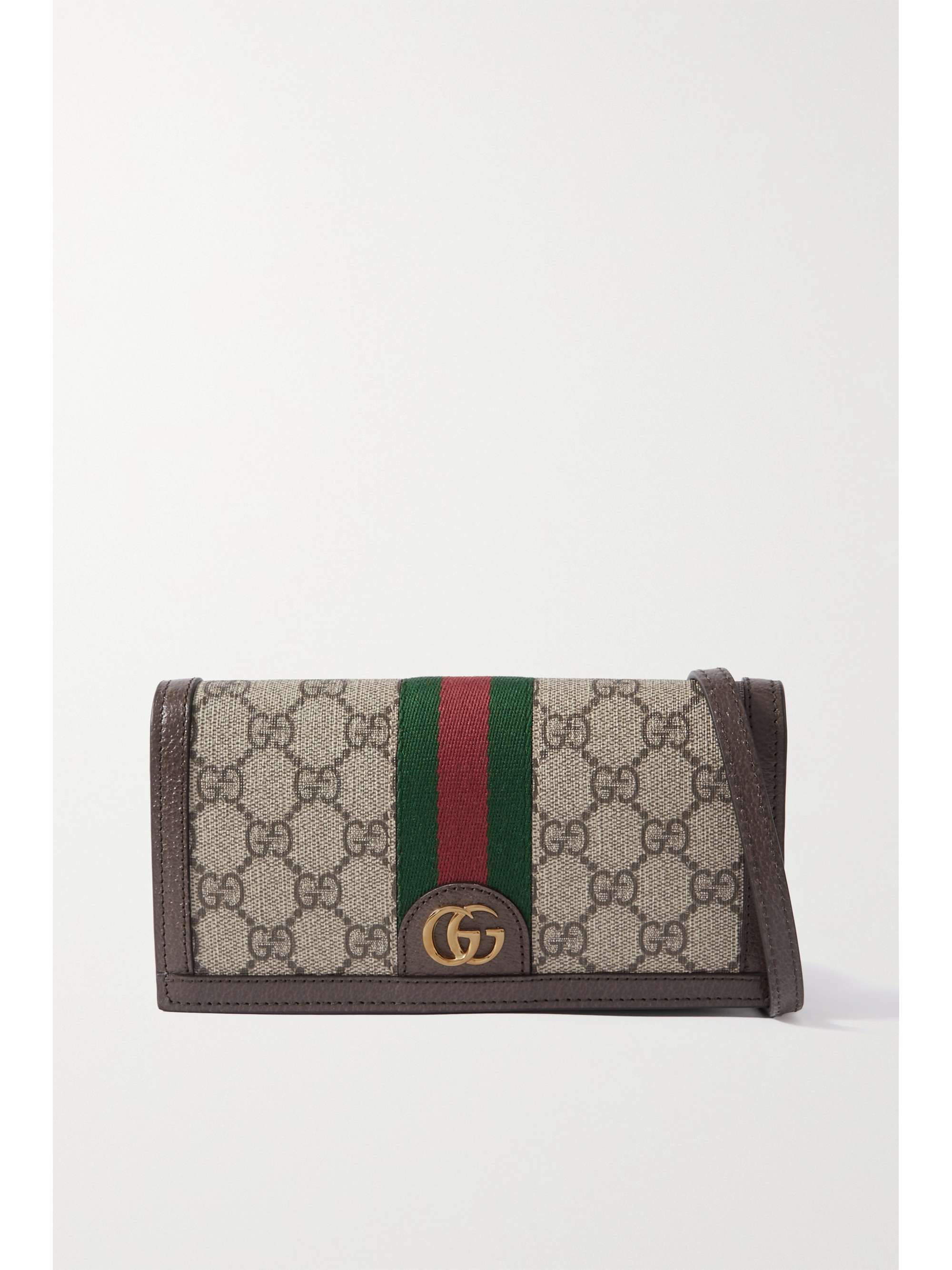 Gucci Ophidia Long Wallet - Brown