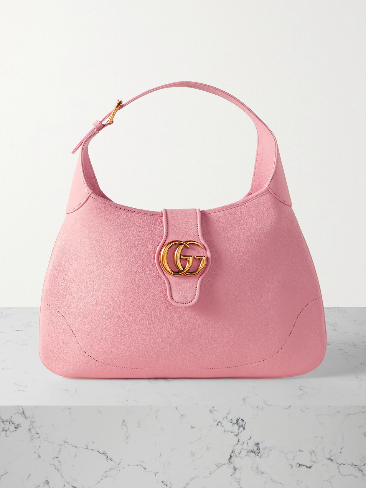 Gucci Aphrodite Embellished Leather Shoulder Bag
