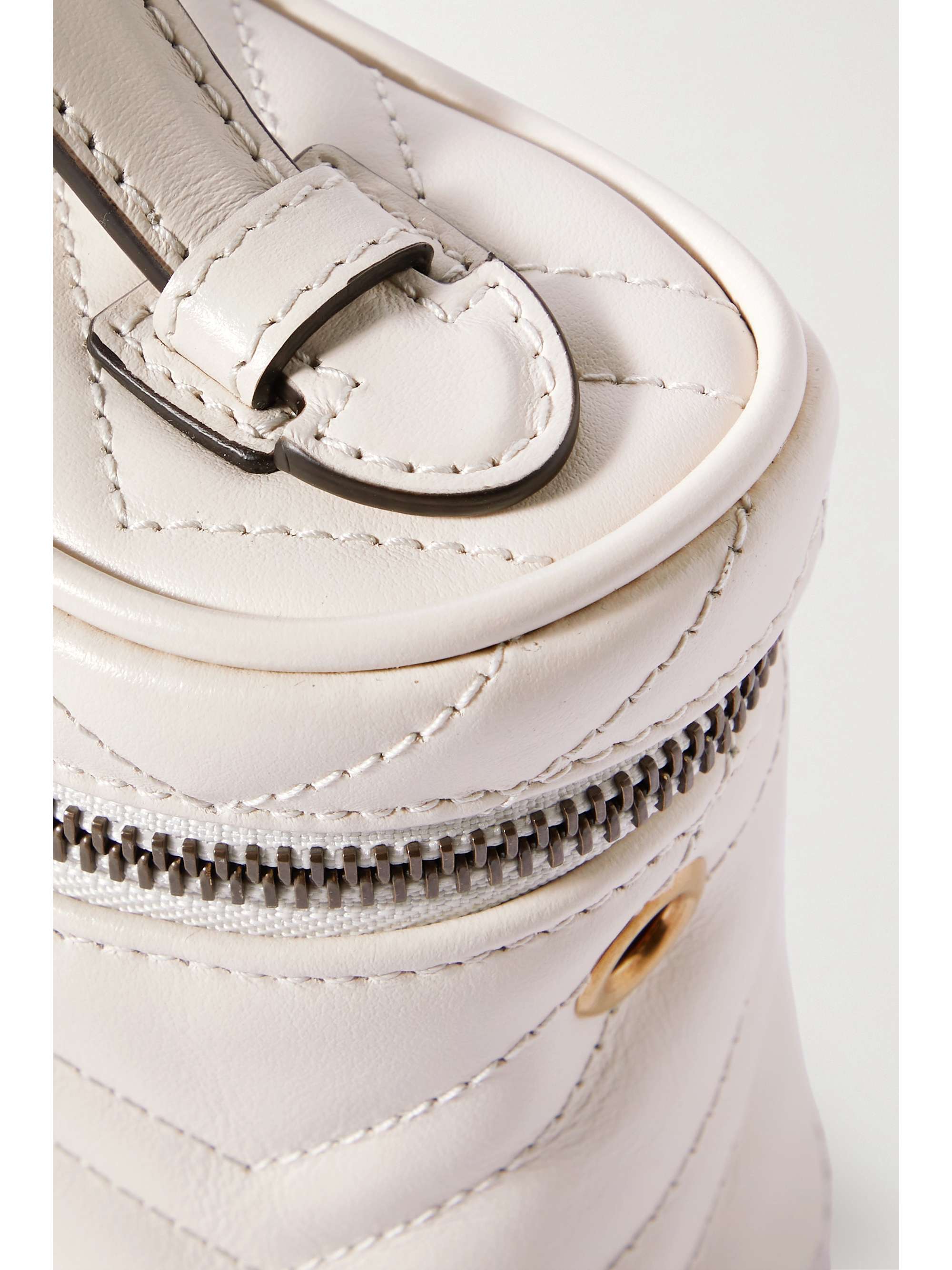 GUCCI GG Marmont mini quilted leather shoulder bag NETAPORTER