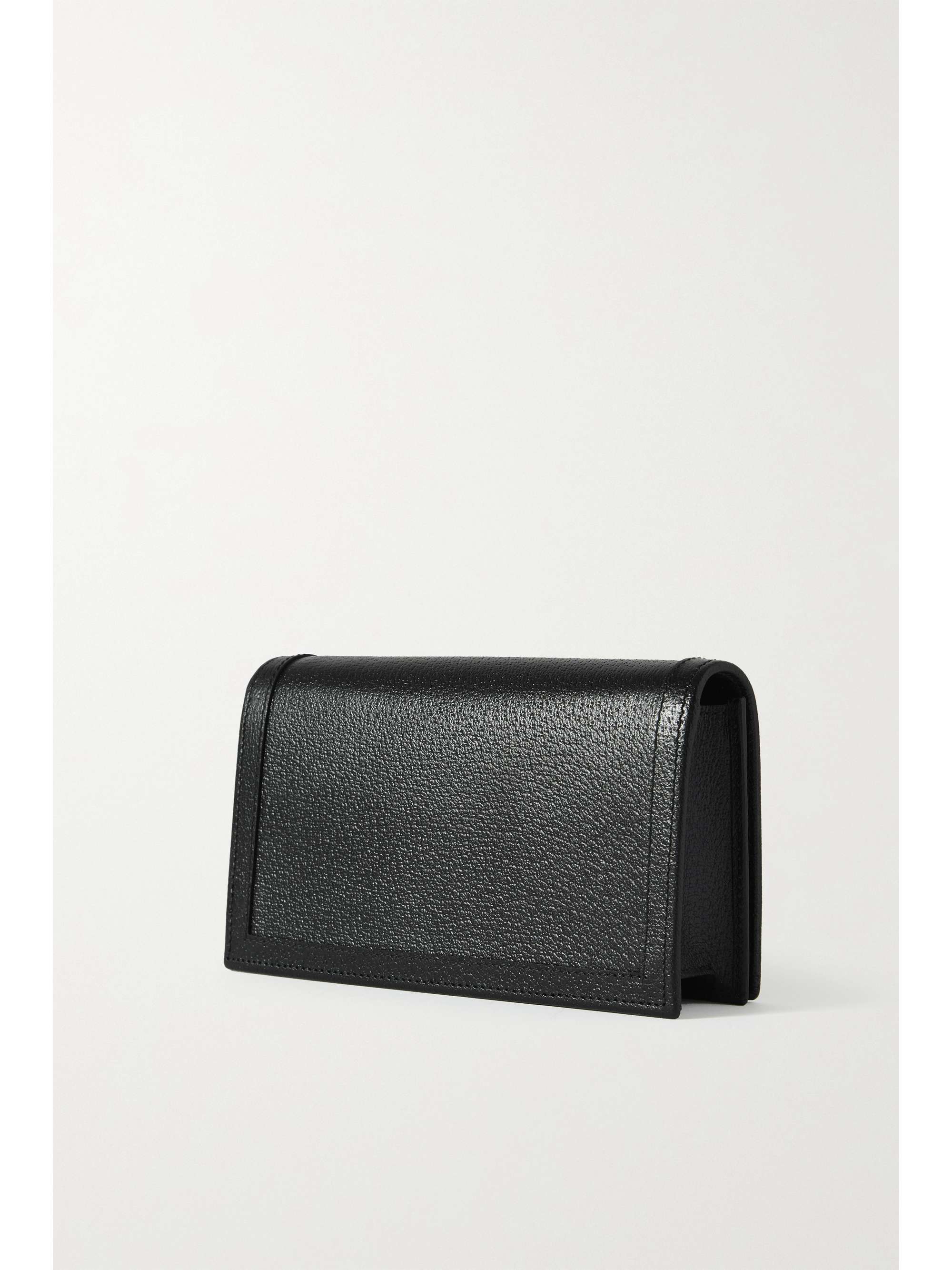 GUCCI Diana mini textured-leather shoulder bag