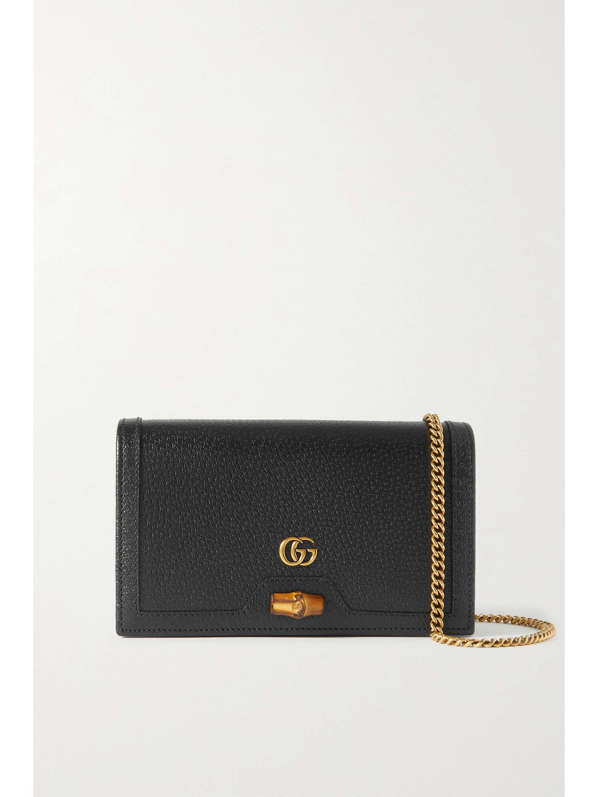GUCCI Diana mini textured leather shoulder bag NET A PORTER