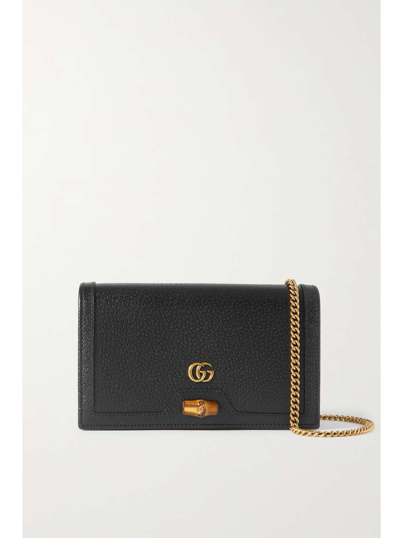Gucci Diana Mini Textured-leather Shoulder Bag